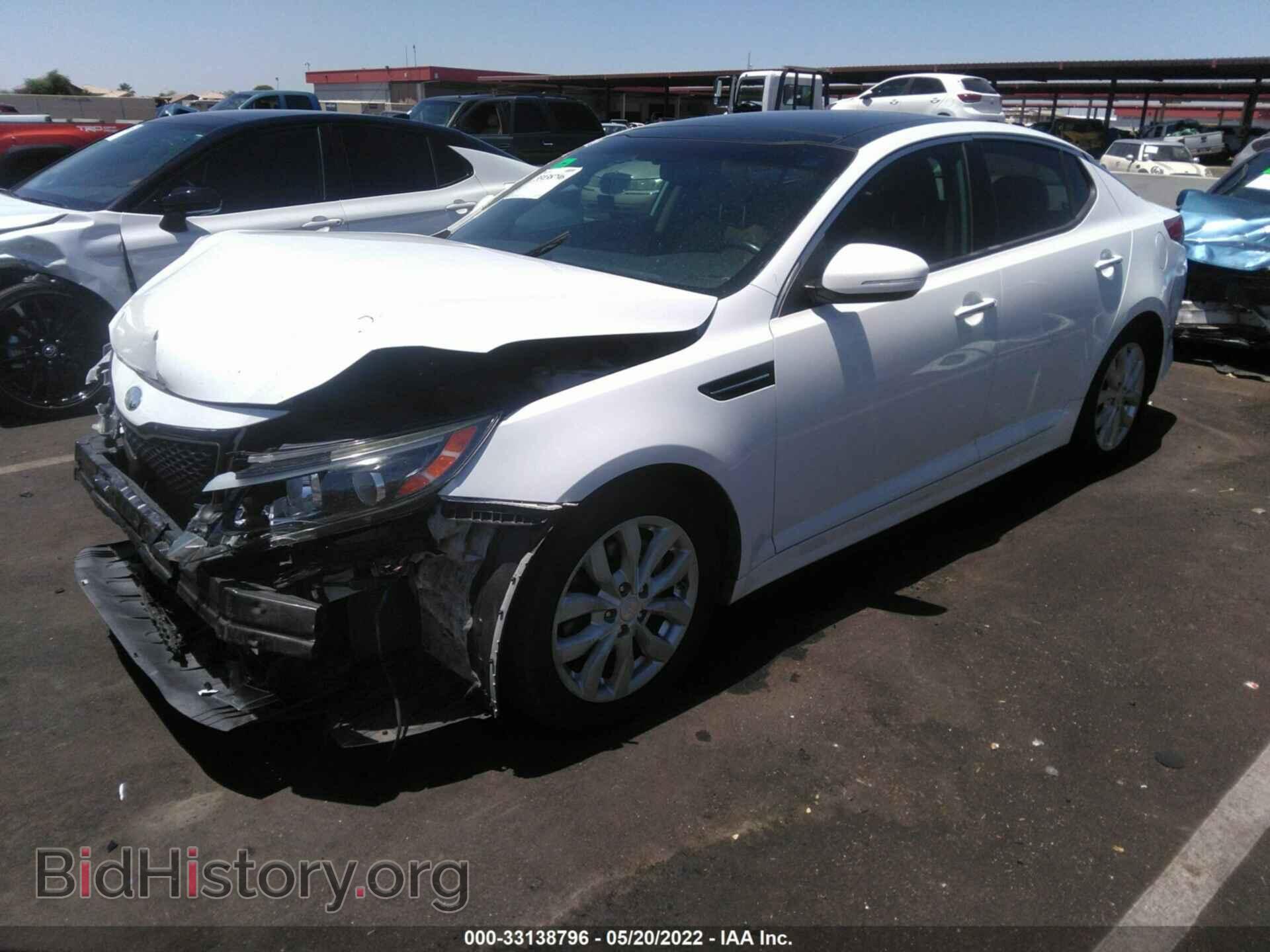 2015 KIA OPTIMA - VIN: 5XXGN4A73FG385340 - Фото 2