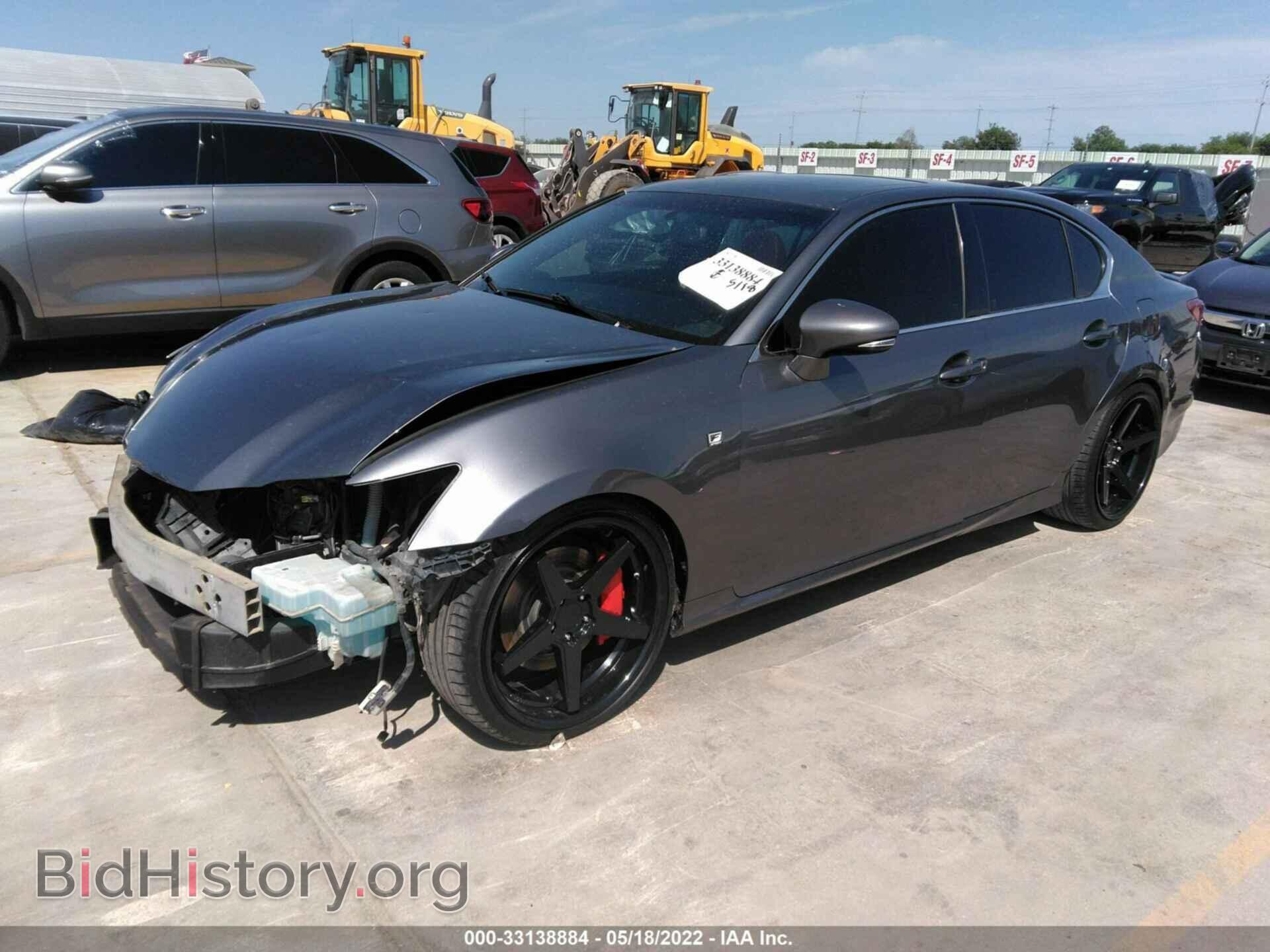 2014 LEXUS GS 350 - VIN: JTHBE1BL7E5031567 - Фото 2