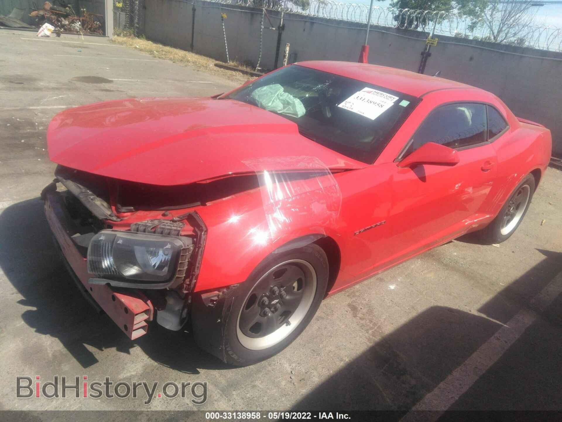 2012 CHEVROLET CAMARO - VIN: 2G1FA1E38C9141532 - Фото 2