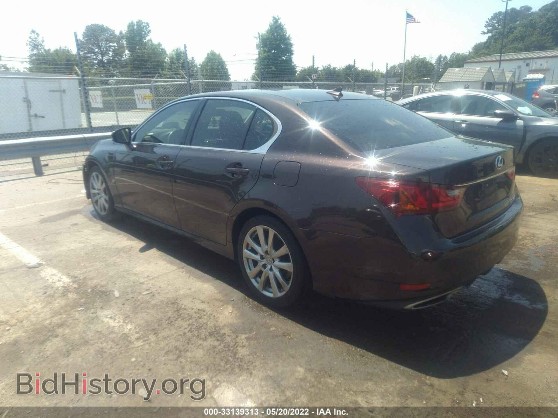 2013 LEXUS GS 350 - VIN: JTHBE1BL0D5008727 - Фото 3