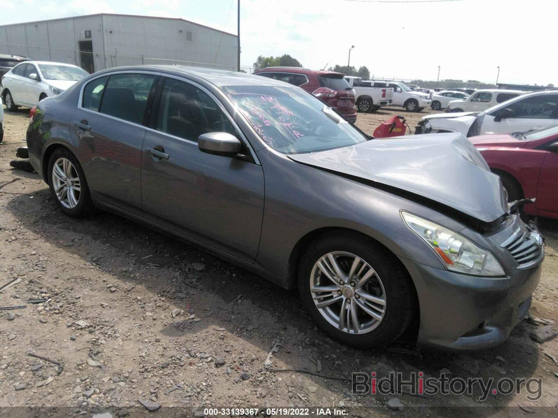 Photo JN1CV6AP9DM720105 - INFINITI G37 SEDAN 2013