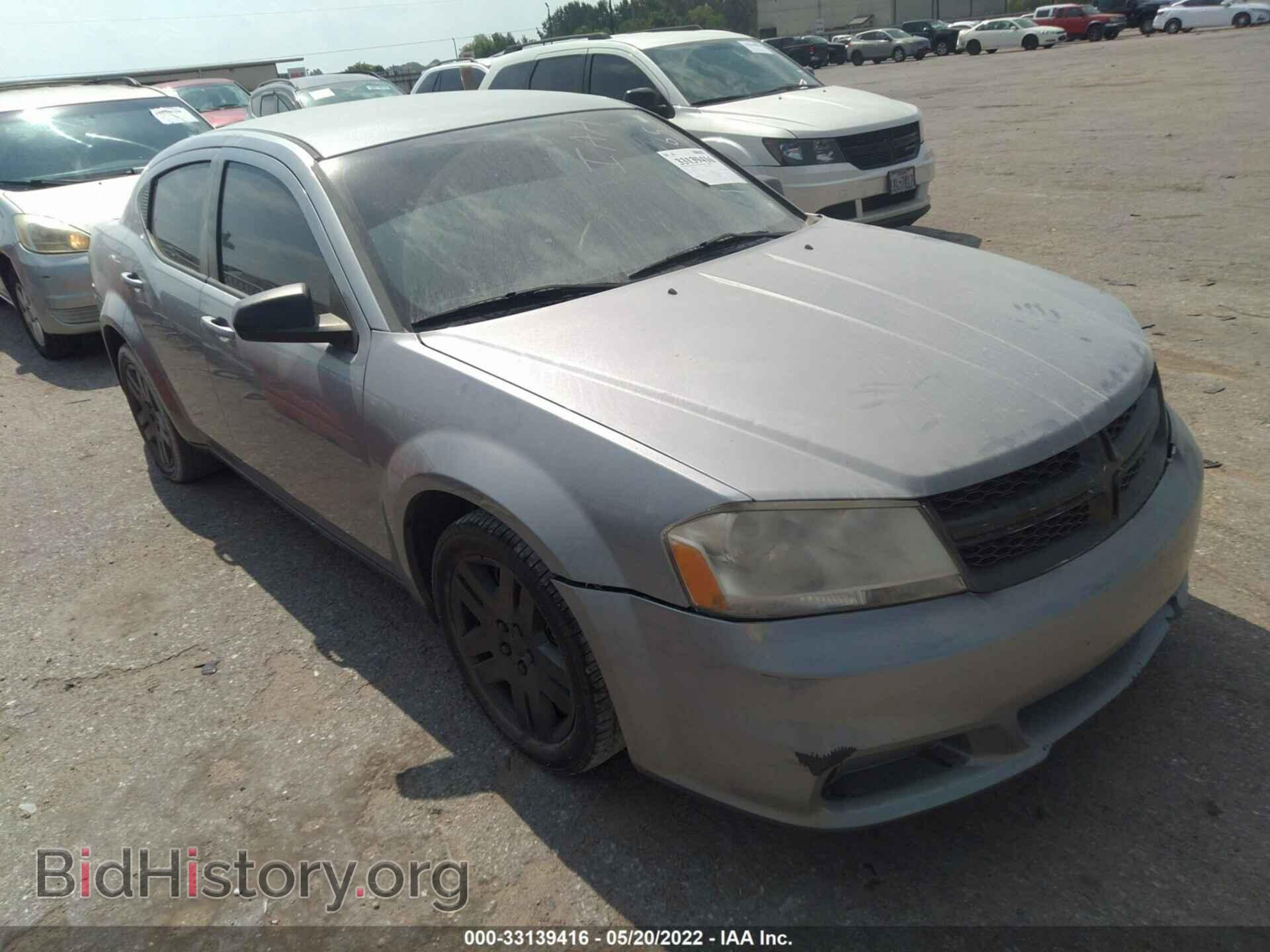 Фотография 1C3CDZAB0EN139565 - DODGE AVENGER 2014