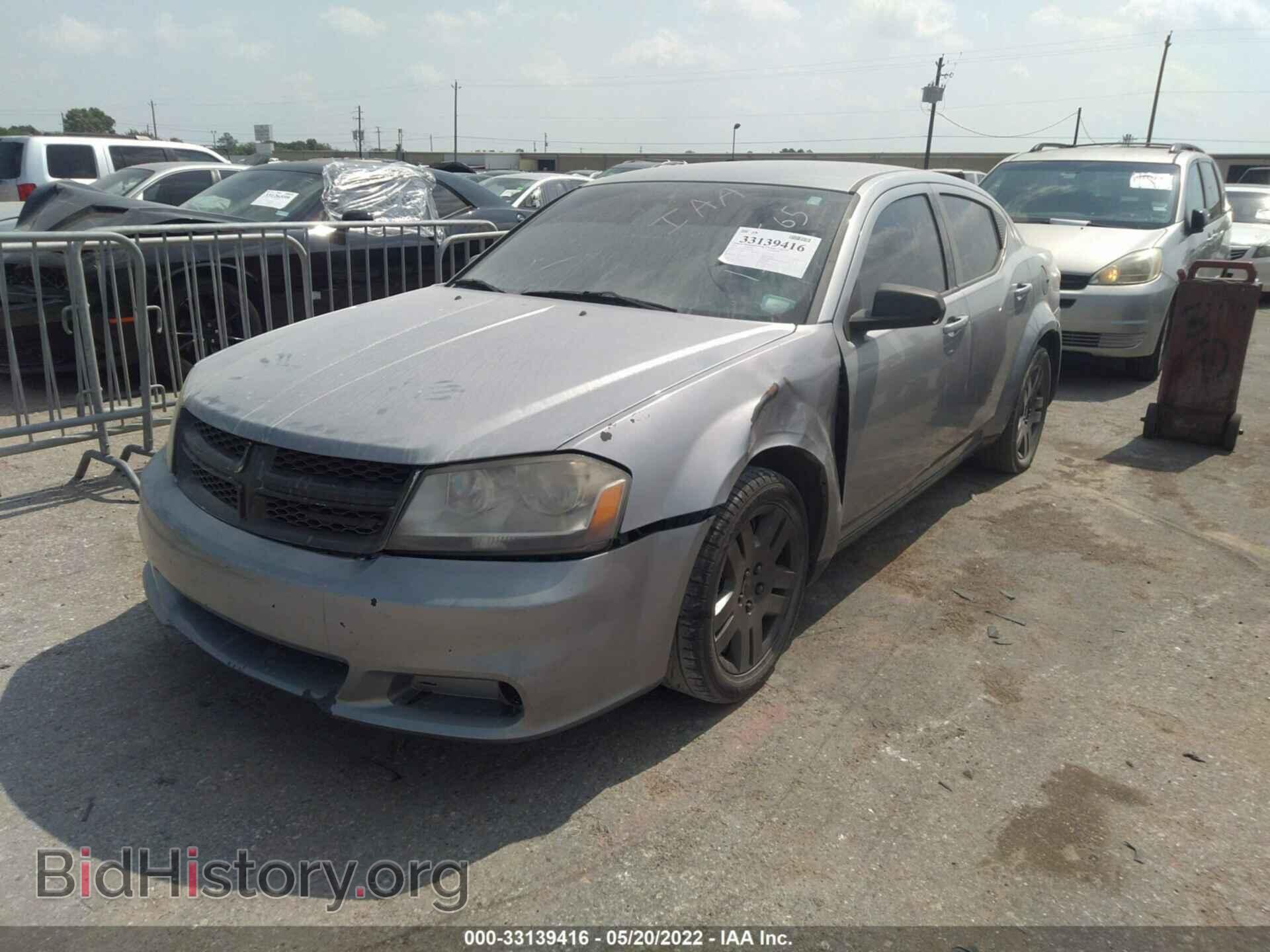 2014 DODGE AVENGER - VIN: 1C3CDZAB0EN139565 - Фото 2