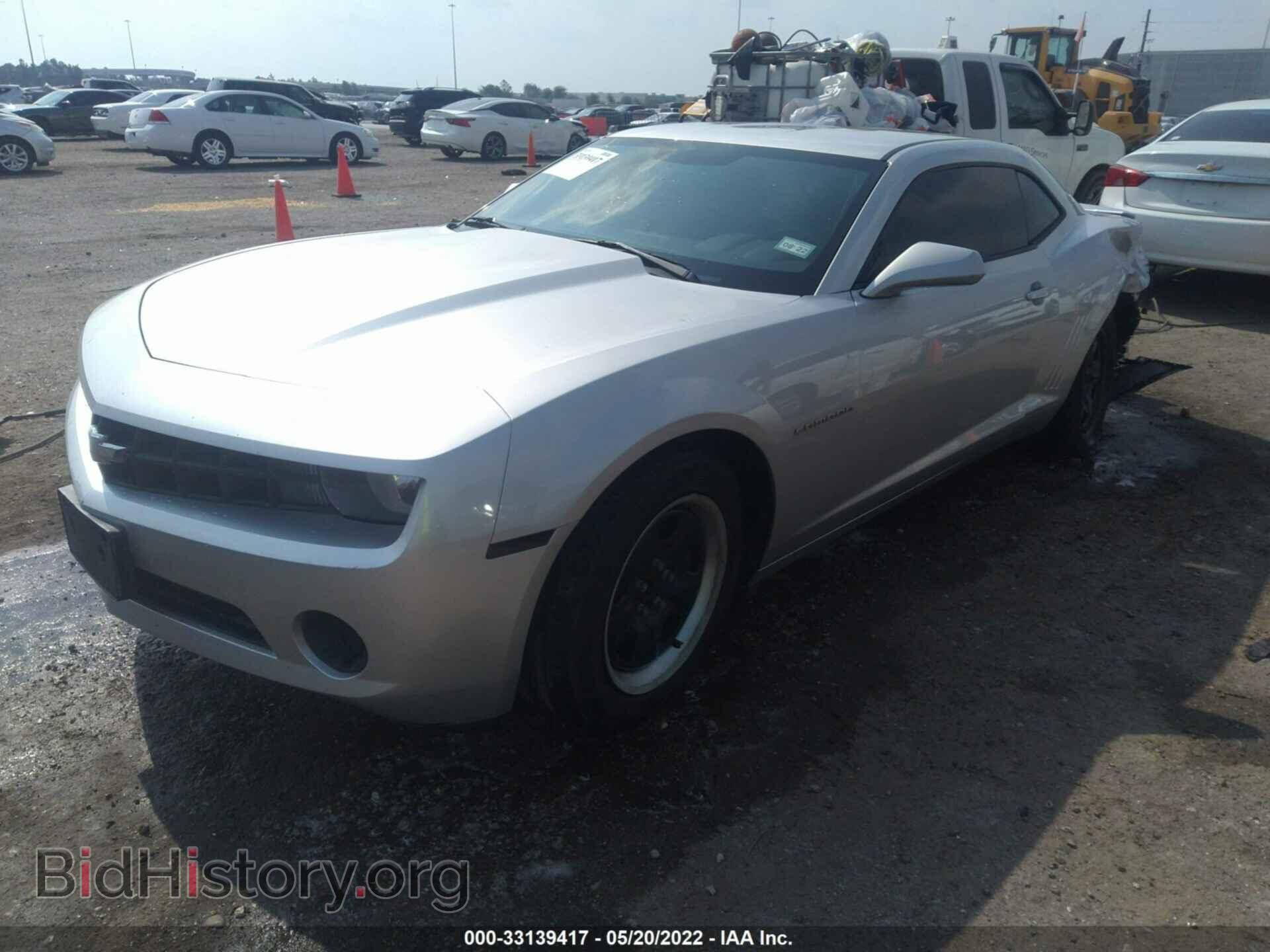 2012 CHEVROLET CAMARO - VIN: 2G1FA1E36C9144882 - Фото 2
