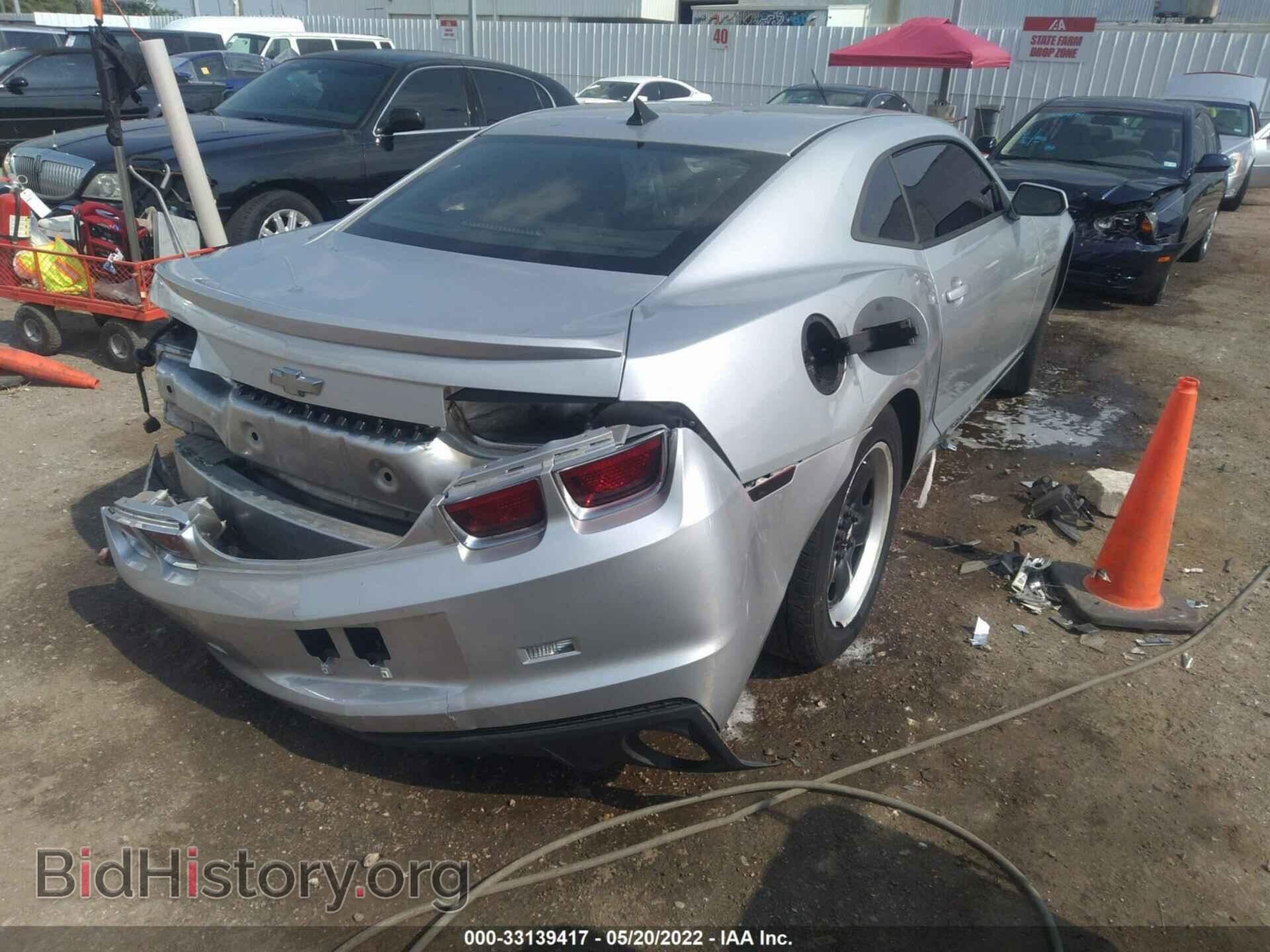 2012 CHEVROLET CAMARO - VIN: 2G1FA1E36C9144882 - Фото 4