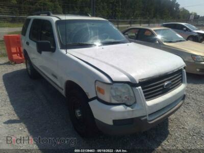 2006 Ford EXPLORER XLS, white — VIN 1FMEU72E06UA09211, IAAI