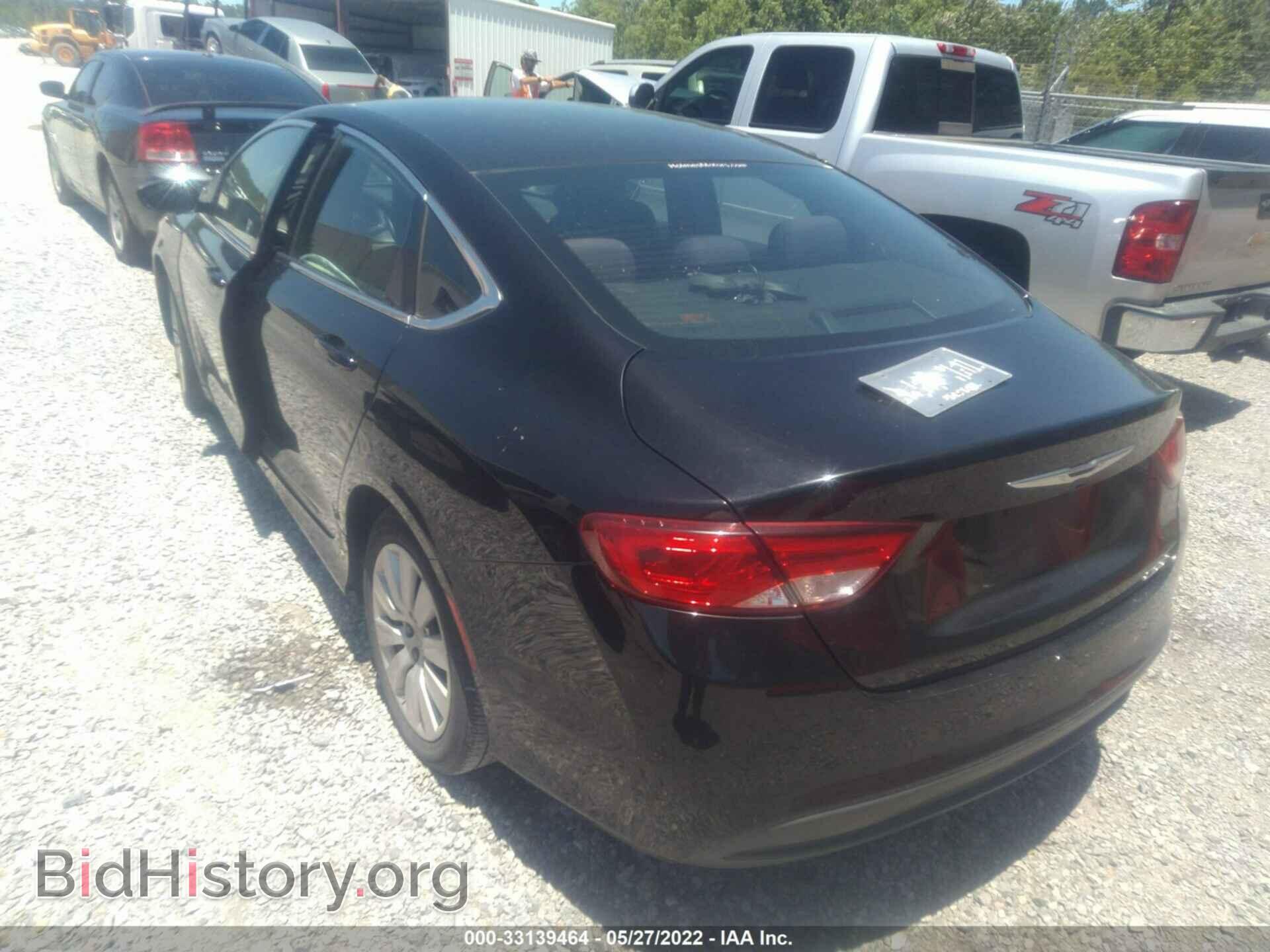 2015 CHRYSLER 200 - VIN: 1C3CCCFB3FN547505 - Фото 3