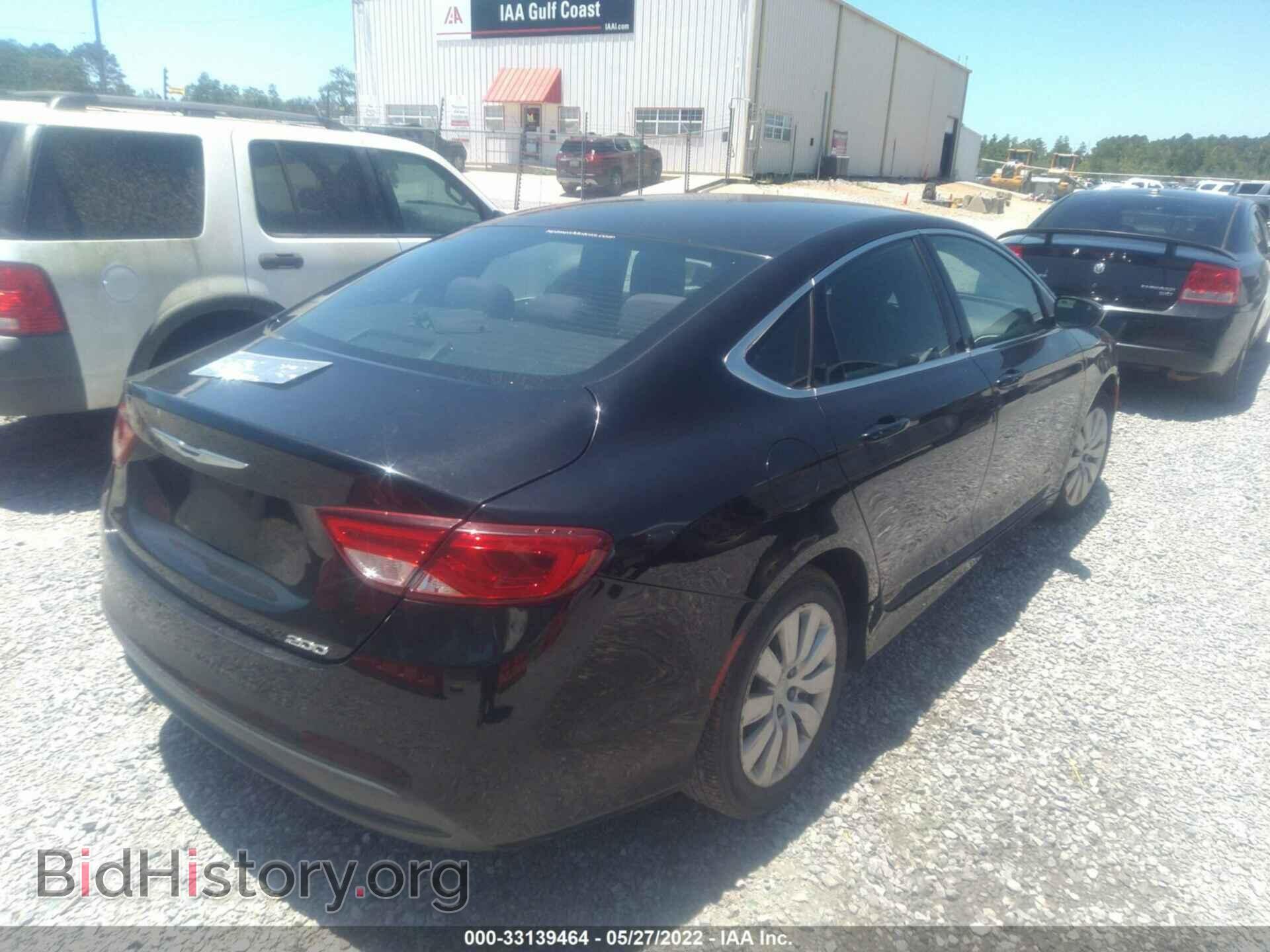 2015 CHRYSLER 200 - VIN: 1C3CCCFB3FN547505 - Фото 4