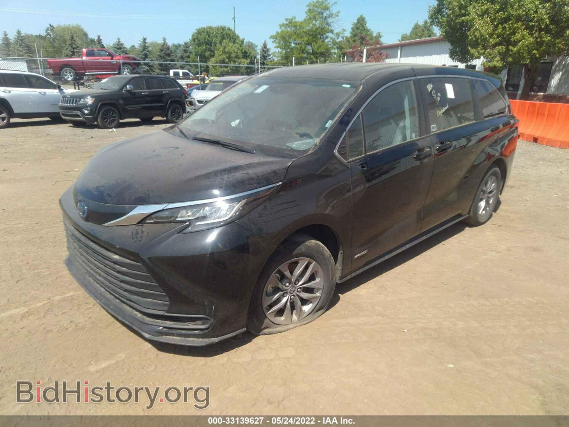 2021 TOYOTA SIENNA - VIN: 5TDKRKEC8MS016849 - Фото 2