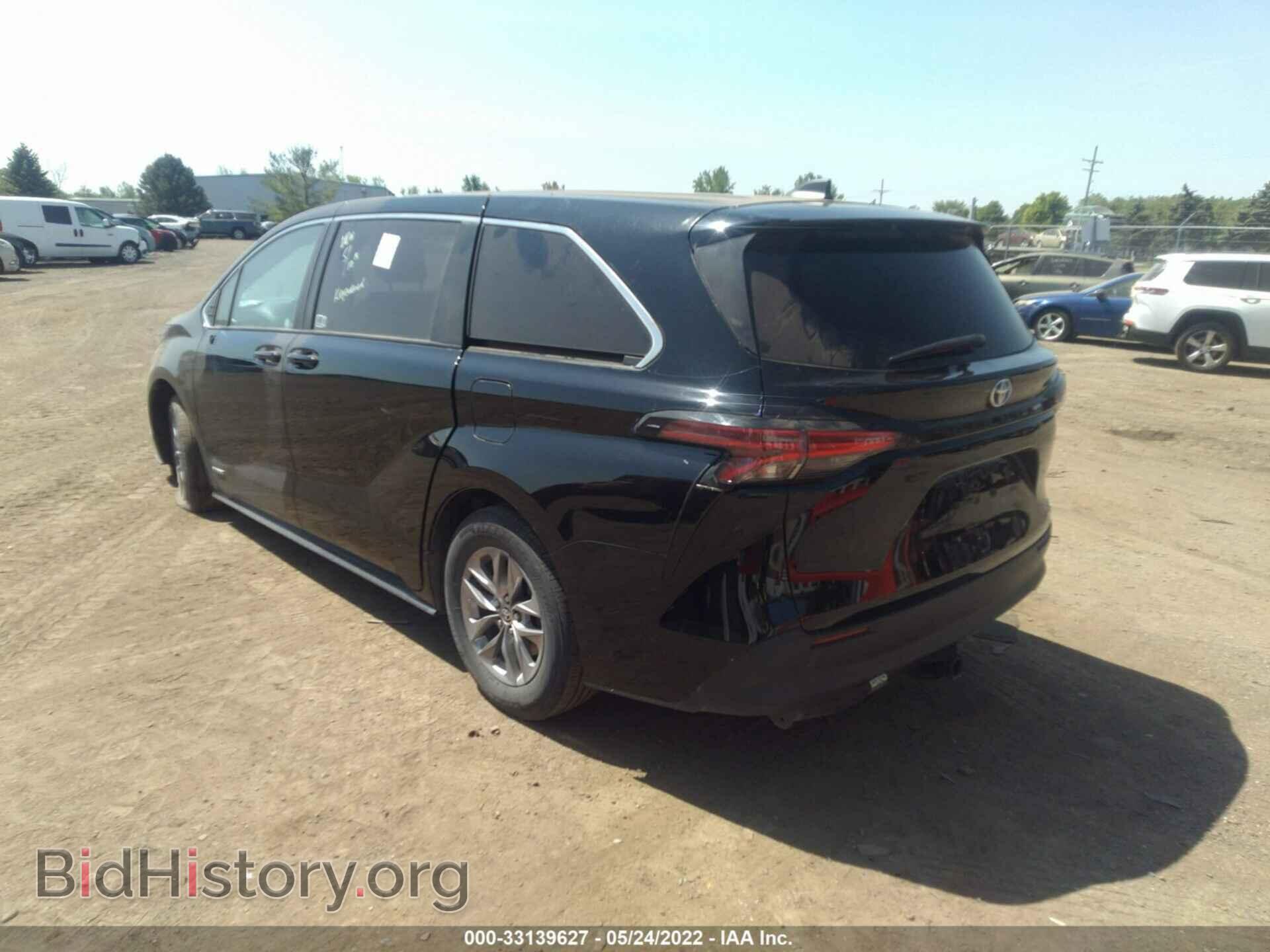 2021 TOYOTA SIENNA - VIN: 5TDKRKEC8MS016849 - Фото 3