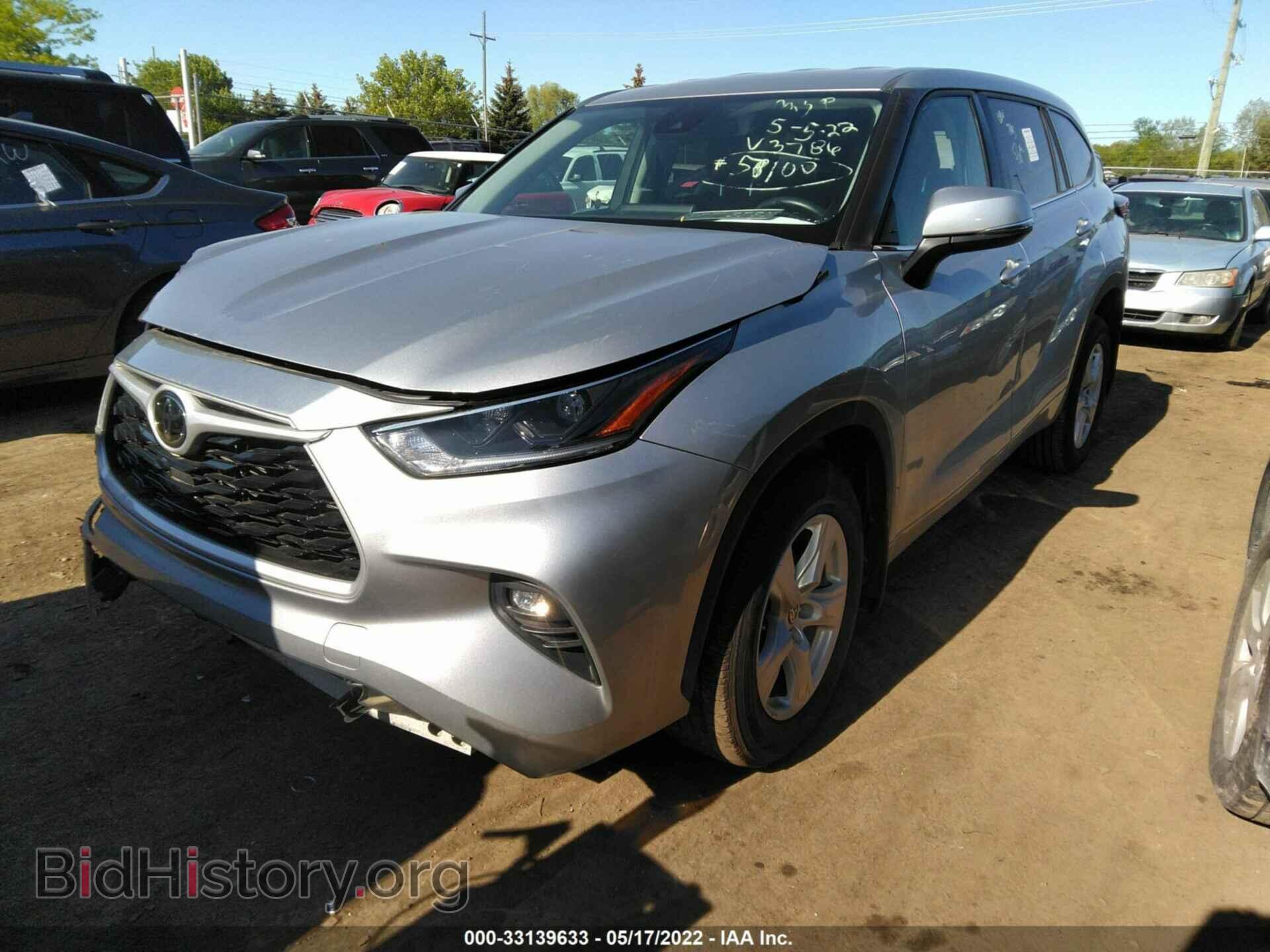 2021 TOYOTA HIGHLANDER - VIN: 5TDBZRBH7MS123786 - Фото 2