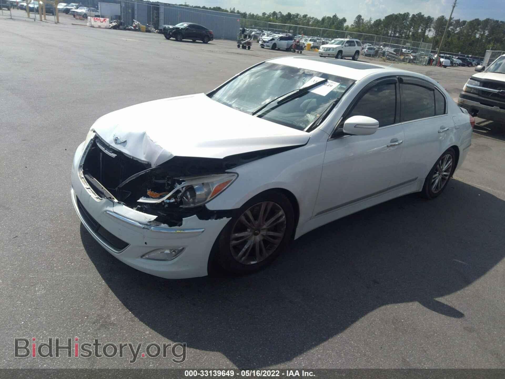 2012 HYUNDAI GENESIS - VIN: KMHGC4DH9CU189317 - Фото 2