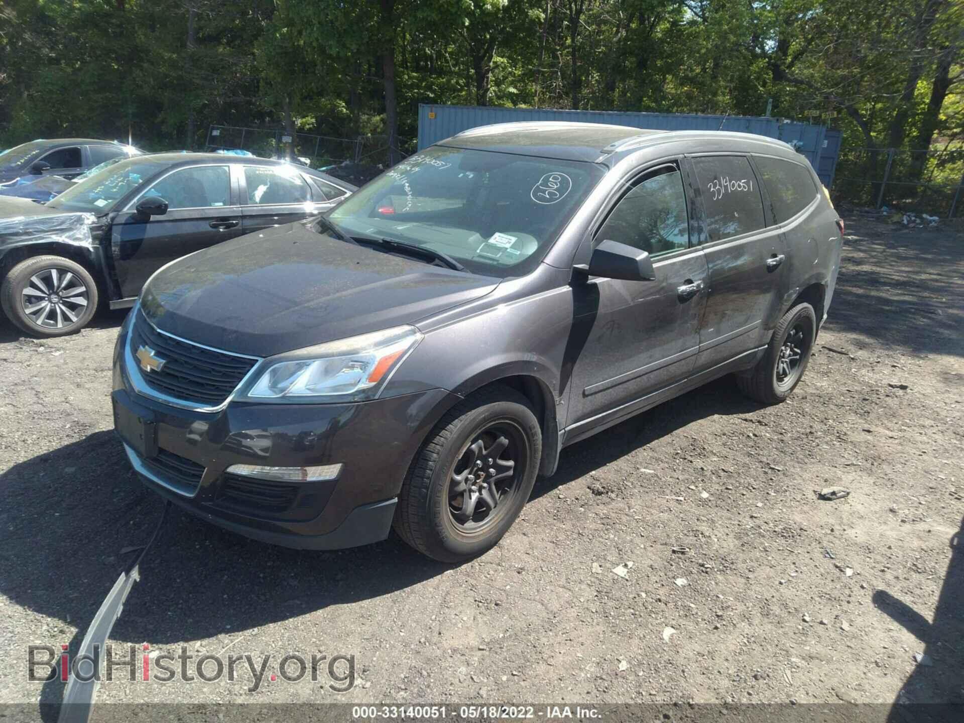 2014 CHEVROLET TRAVERSE - VIN: 1GNKRFED3EJ213997 - Фото 2