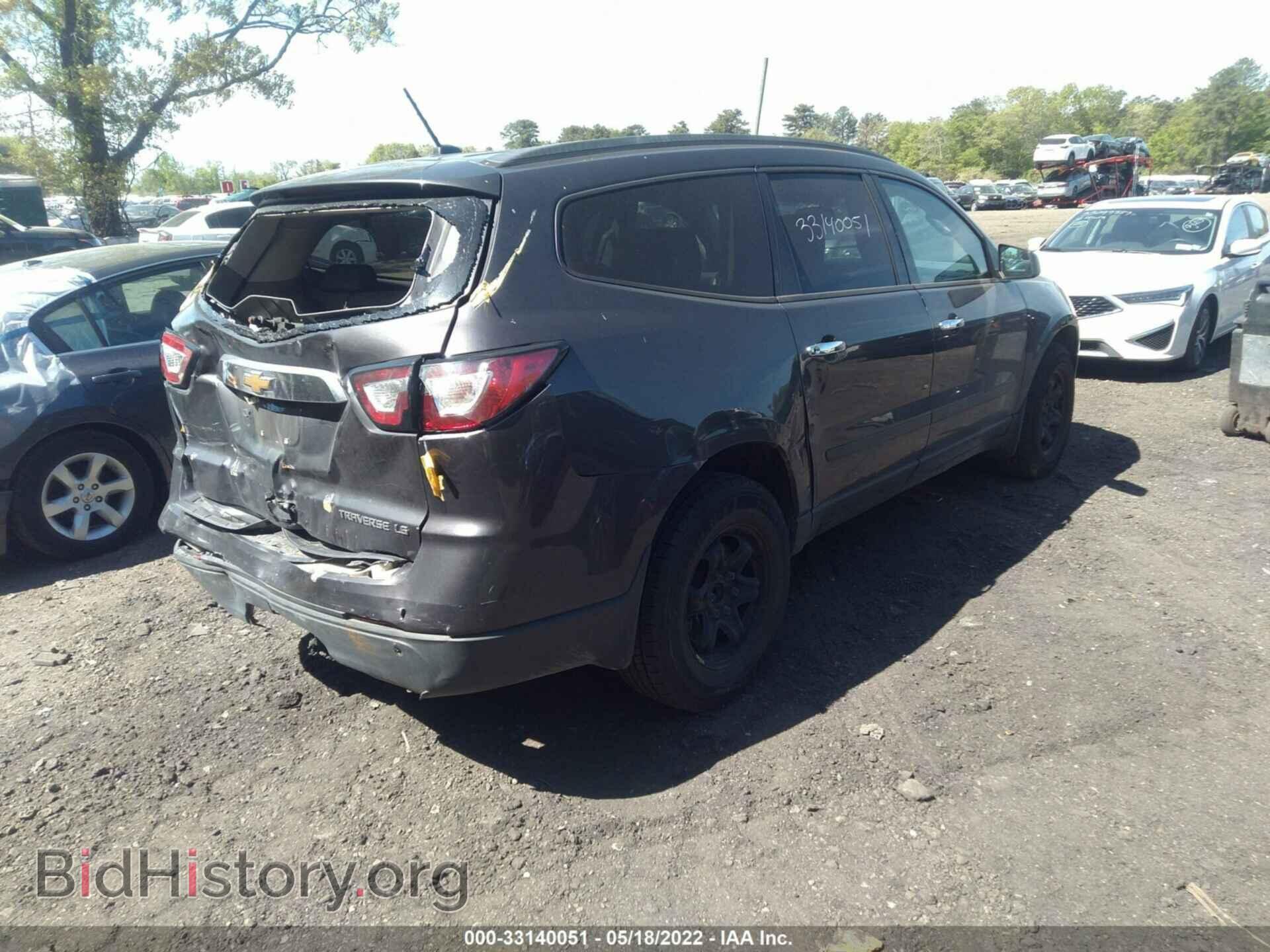 2014 CHEVROLET TRAVERSE - VIN: 1GNKRFED3EJ213997 - Фото 4