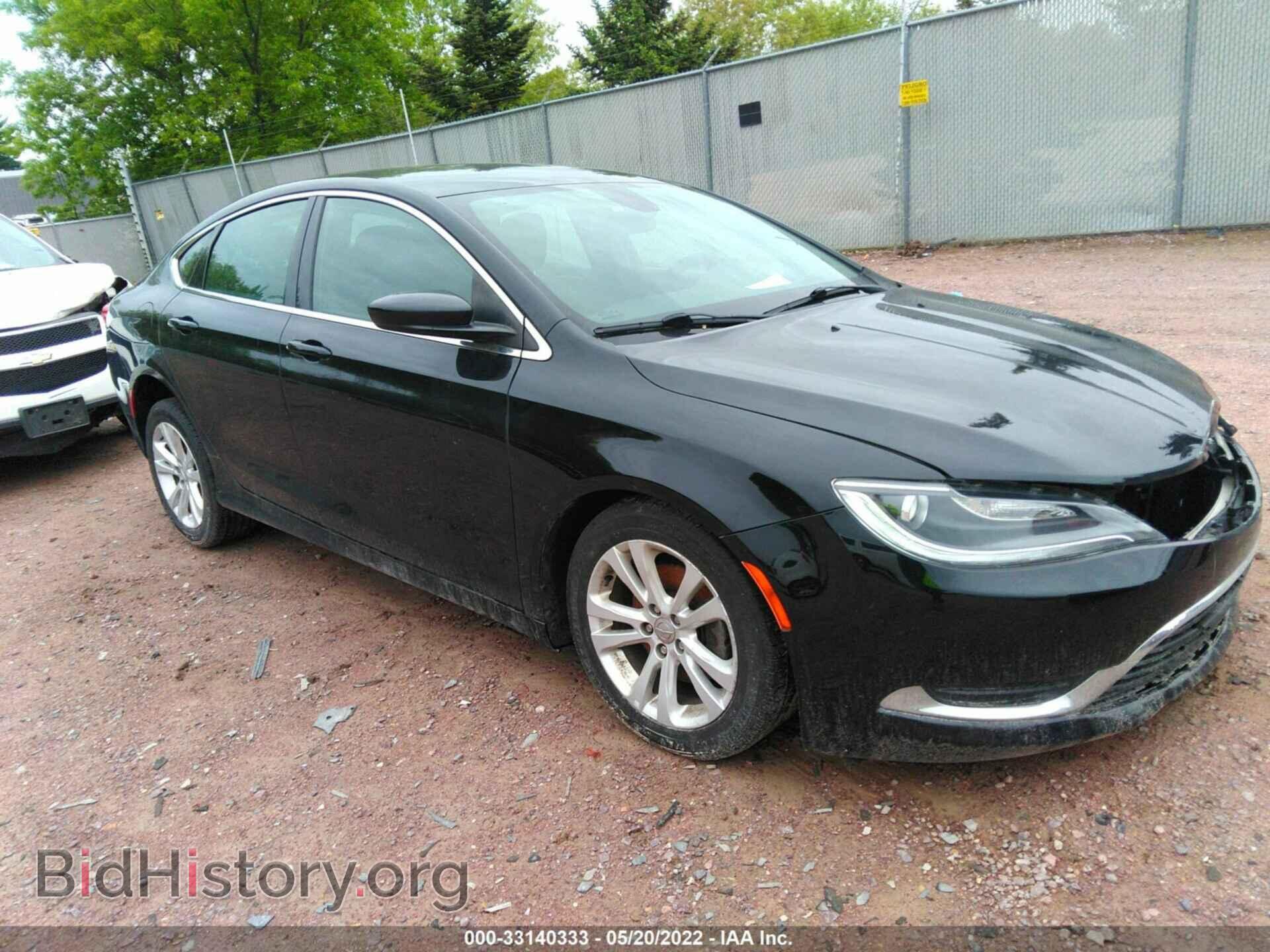 Фотография 1C3CCCAB0FN607649 - CHRYSLER 200 2015