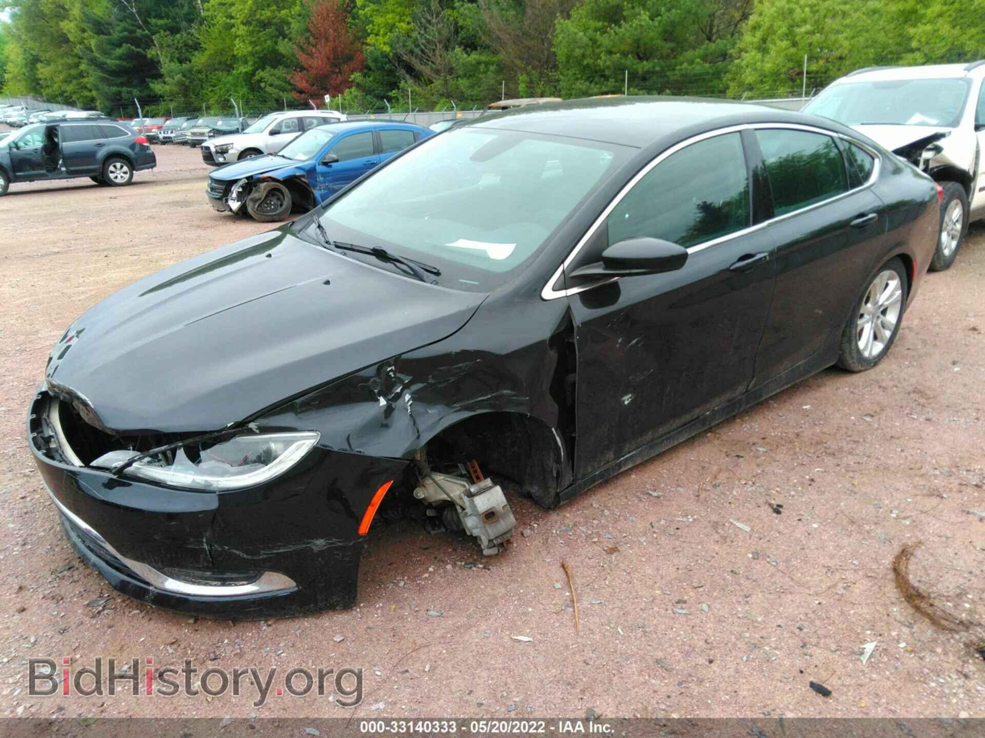 2015 CHRYSLER 200 - VIN: 1C3CCCAB0FN607649 - Фото 2
