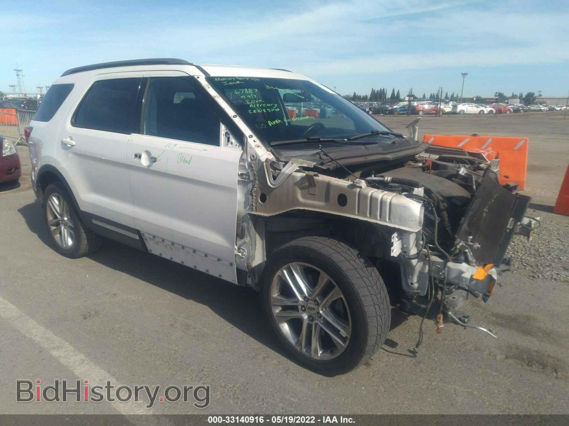 Фотография 1FM5K7D85GGC34589 - FORD EXPLORER 2016