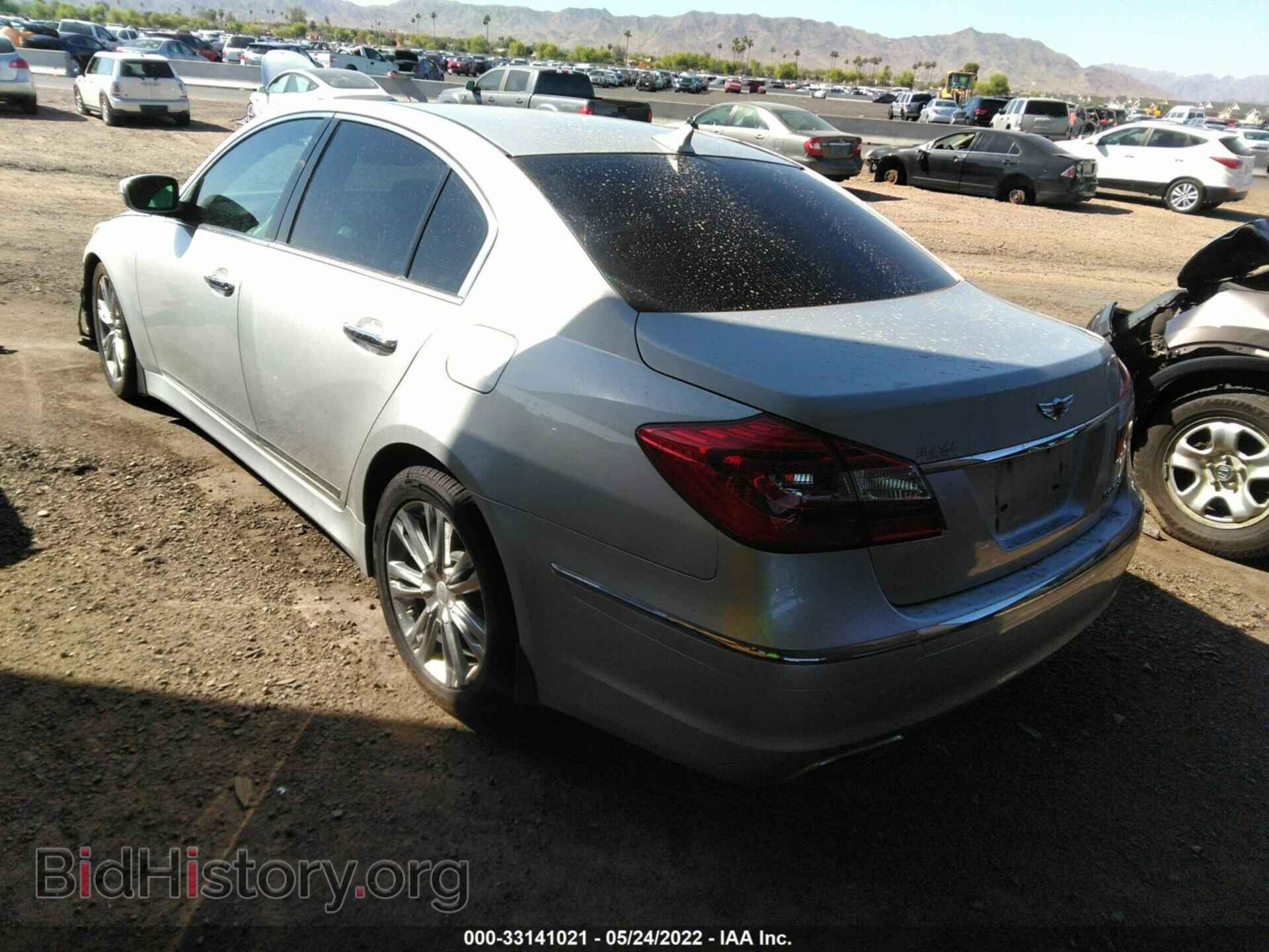2012 HYUNDAI GENESIS - VIN: KMHGC4DF1CU185843 - Фото 3