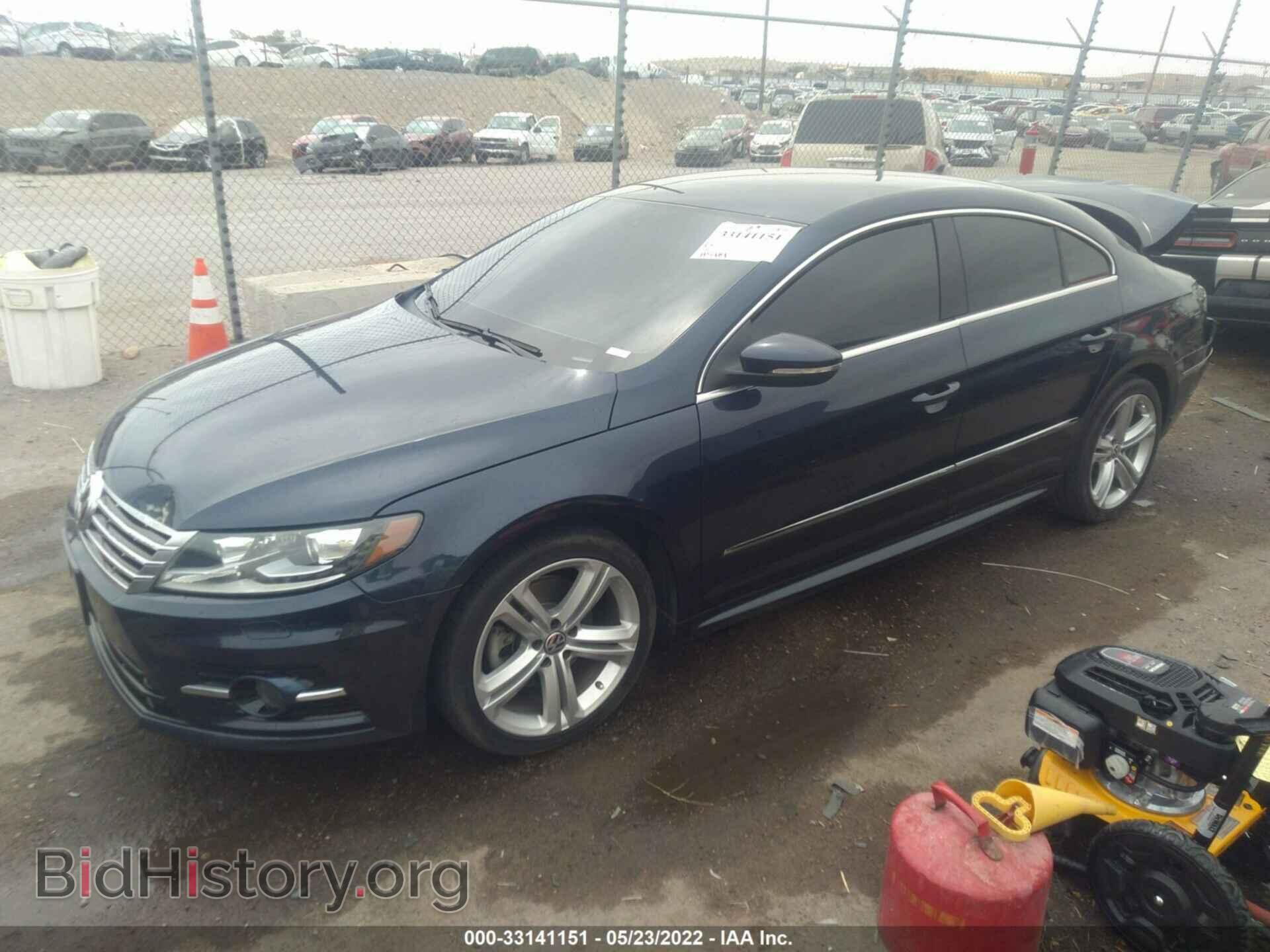 2013 VOLKSWAGEN CC - VIN: WVWAN7AN7DE543492 - Фото 2