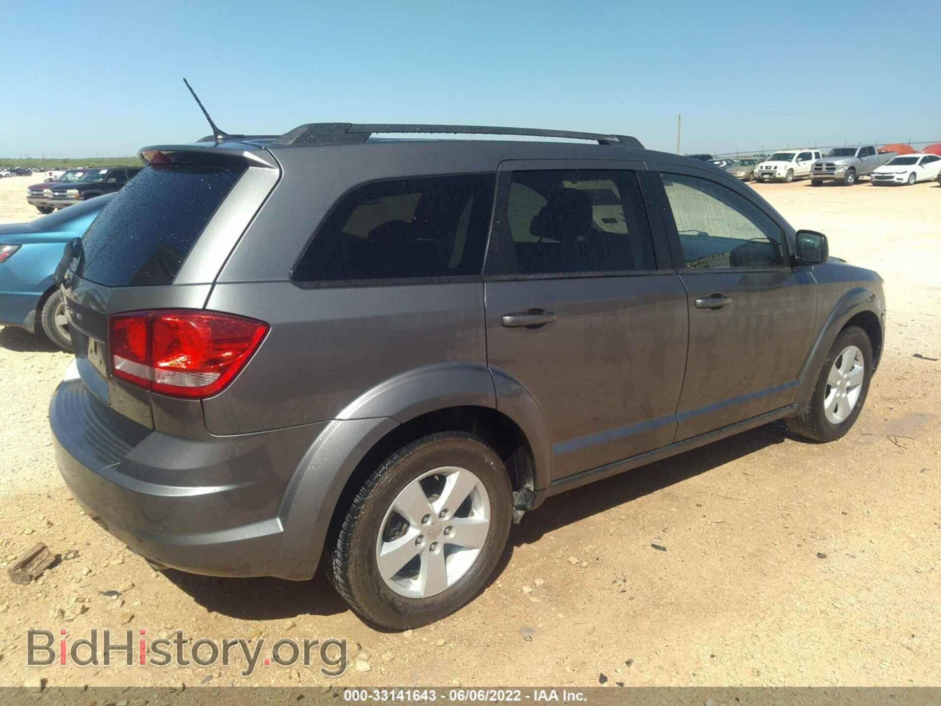 2013 DODGE JOURNEY - VIN: 3C4PDCAB3DT722799 - Фото 4