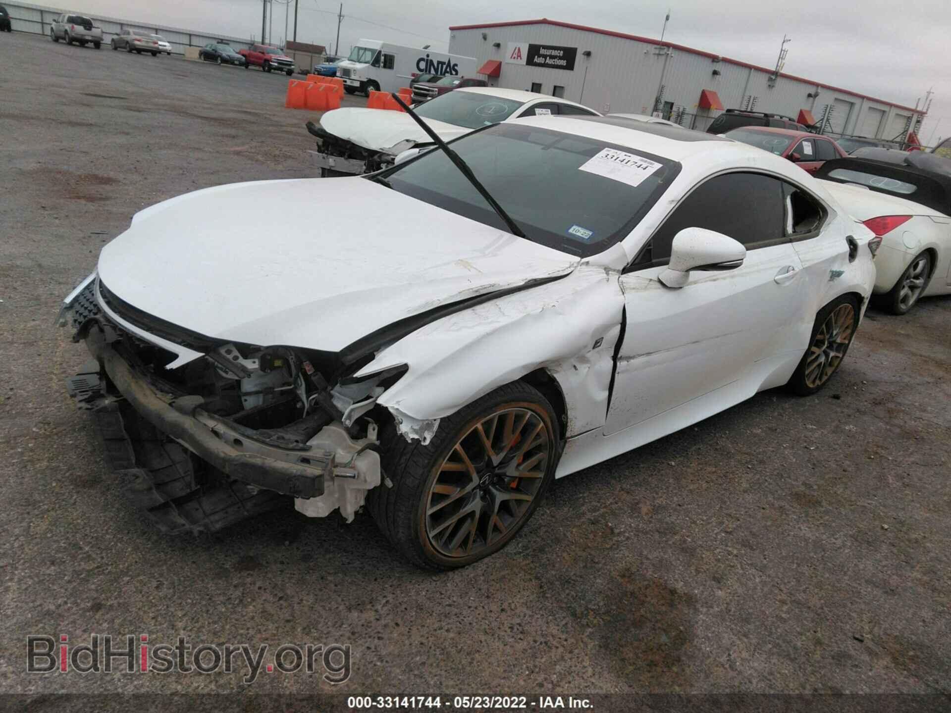 2017 LEXUS RC - VIN: JTHHE5BC4H5015977 - Фото 2