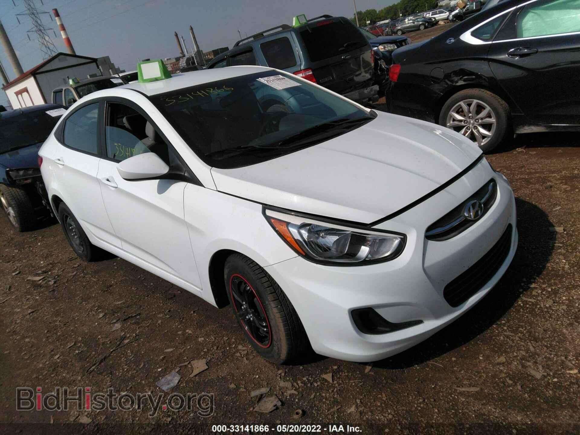 Фотография KMHCT4AE7HU308921 - HYUNDAI ACCENT 2017