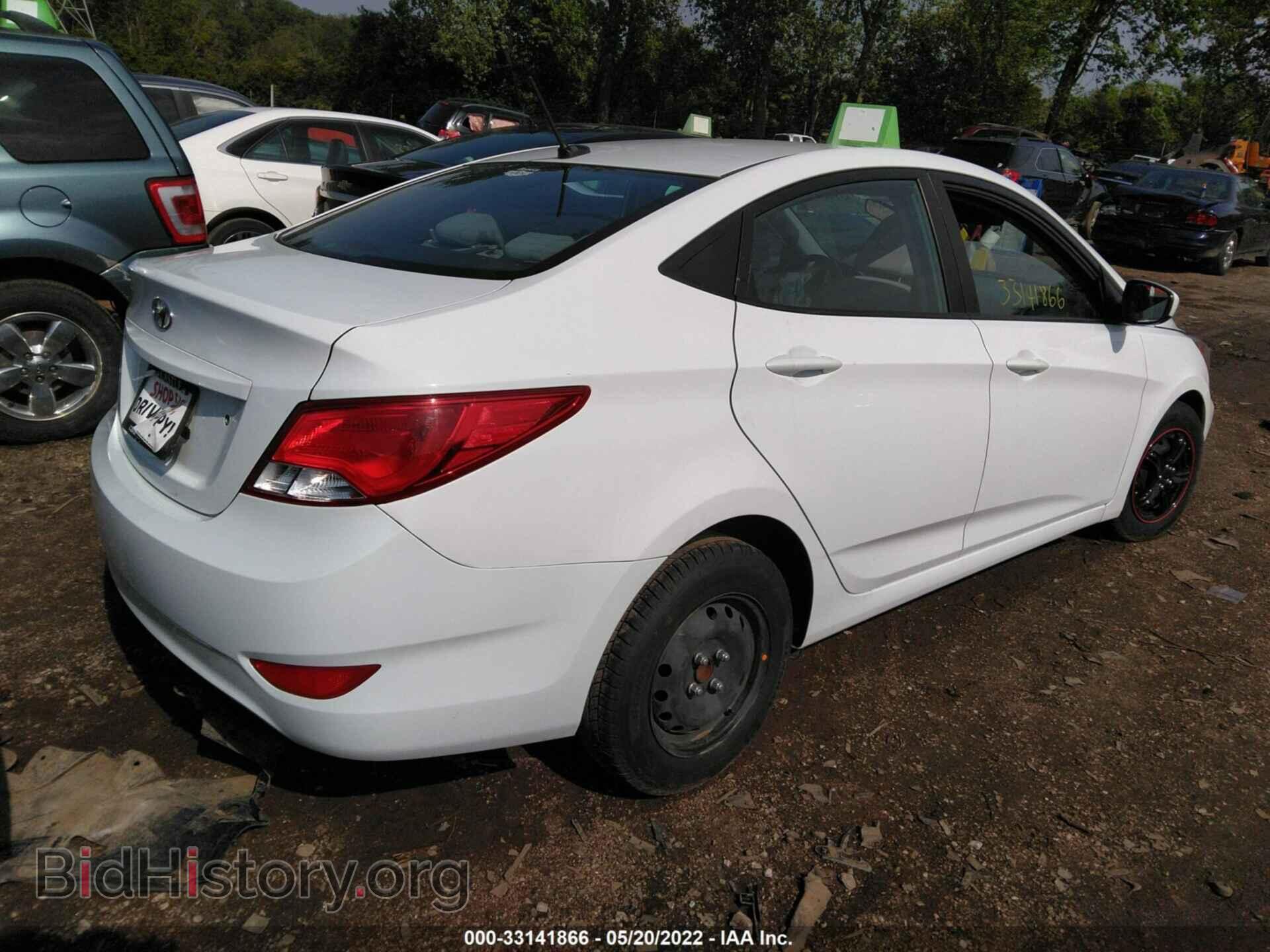 2017 HYUNDAI ACCENT - VIN: KMHCT4AE7HU308921 - Фото 4
