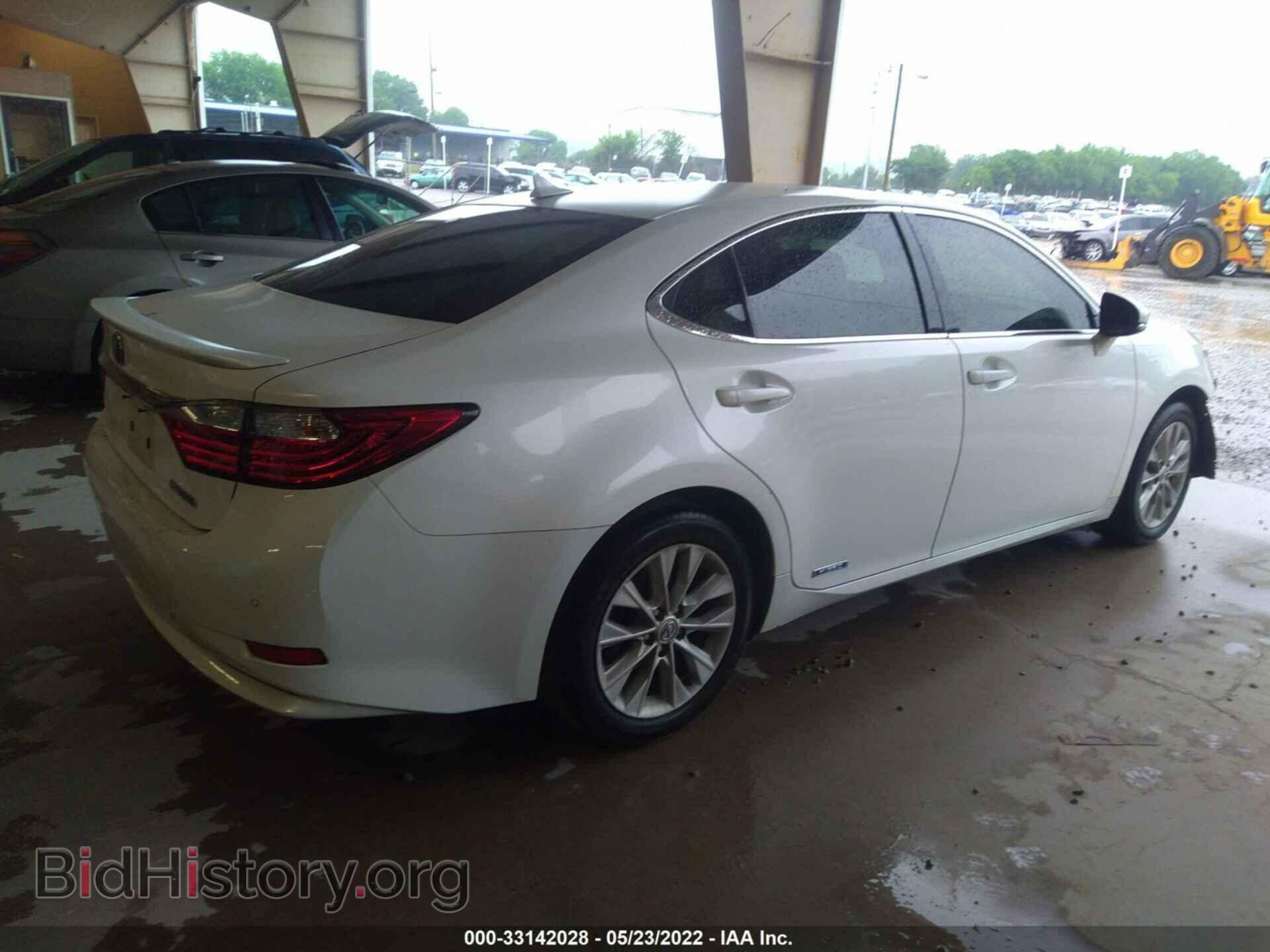 2013 LEXUS ES 300H - VIN: JTHBW1GG2D2010621 - Фото 4