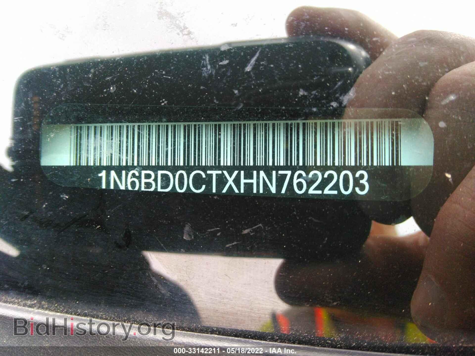 2017 NISSAN FRONTIER - VIN: 1N6BD0CTXHN762203 - Фото 9