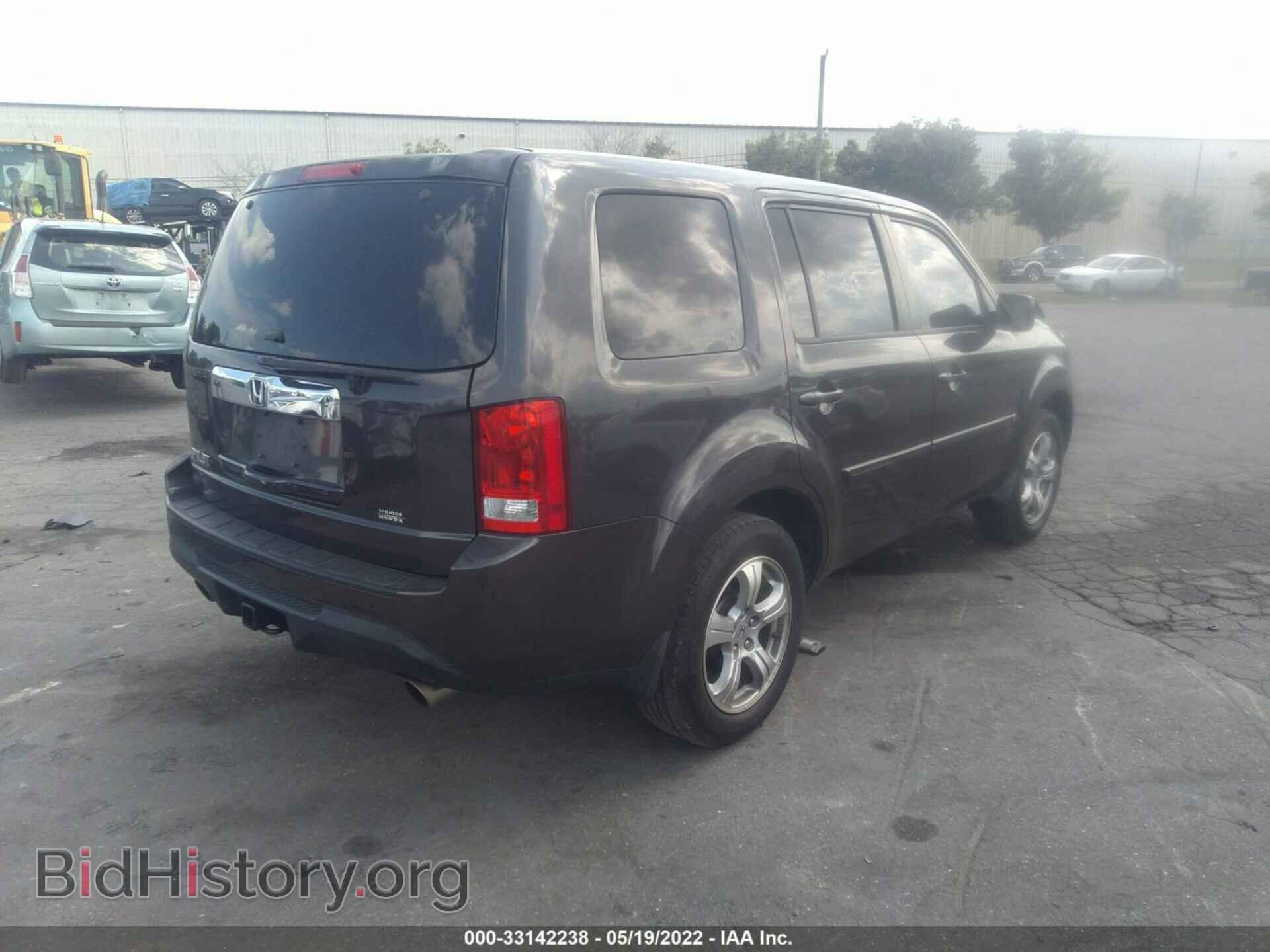 2012 HONDA PILOT - VIN: 5FNYF3H53CB021479 - Фото 4