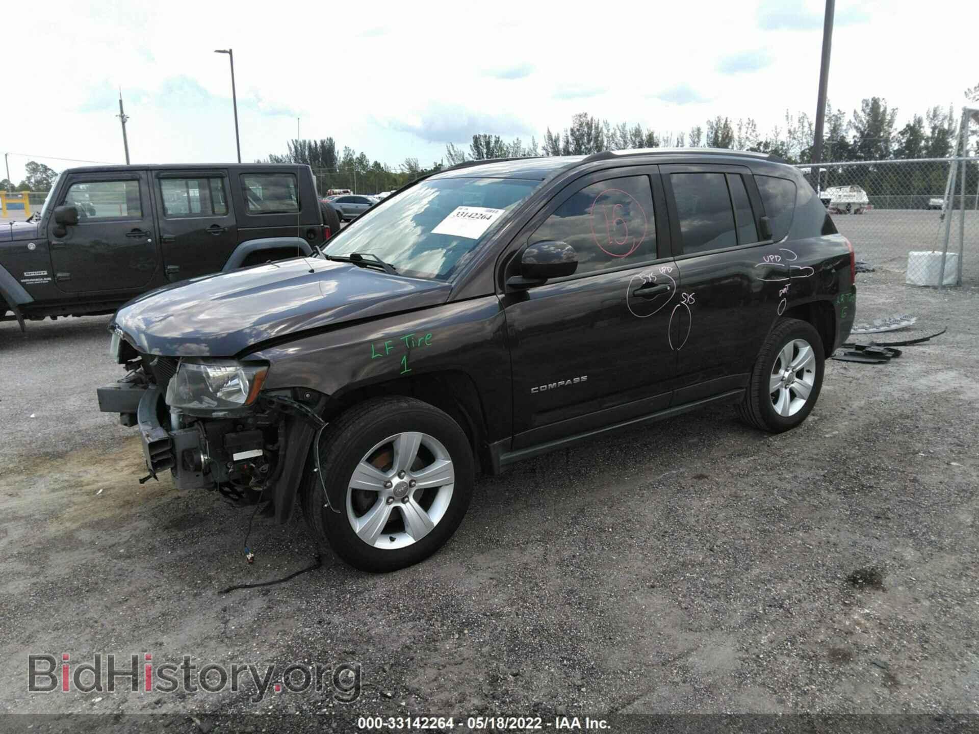2014 JEEP COMPASS - VIN: 1C4NJCEB2ED707938 - Фото 2