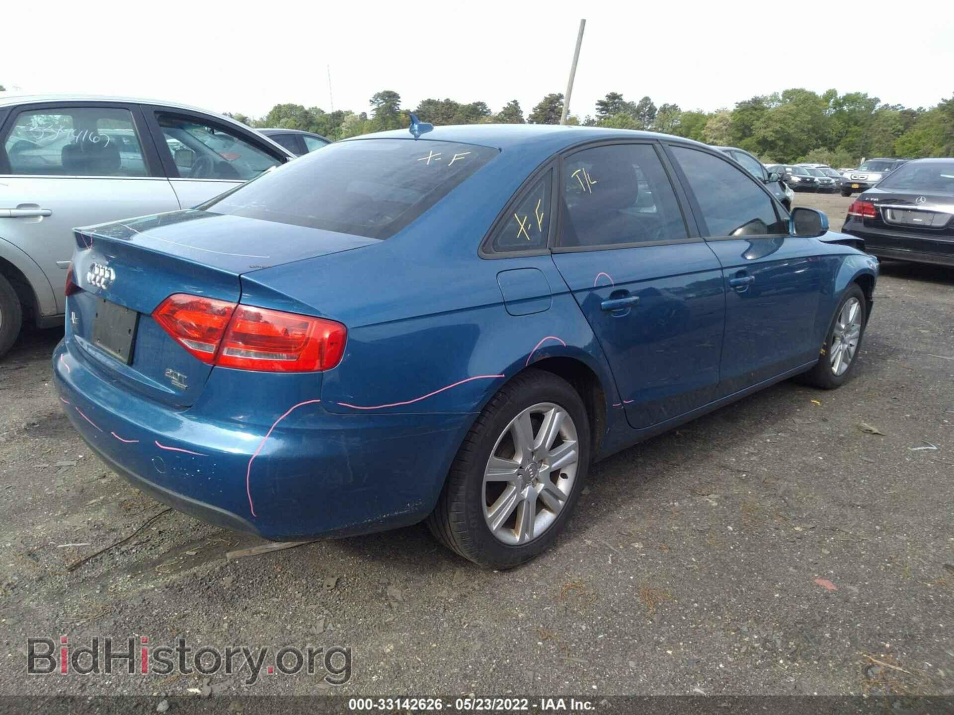 2010 AUDI A4 - VIN: WAUBFAFL0AN015744 - Фото 4