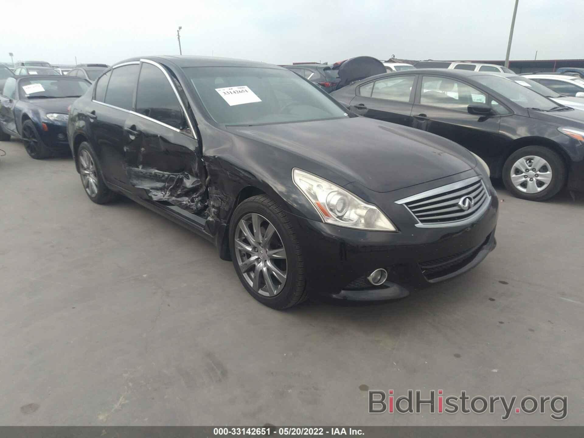 Фотография JN1CV6AR9DM356060 - INFINITI G37 SEDAN 2013