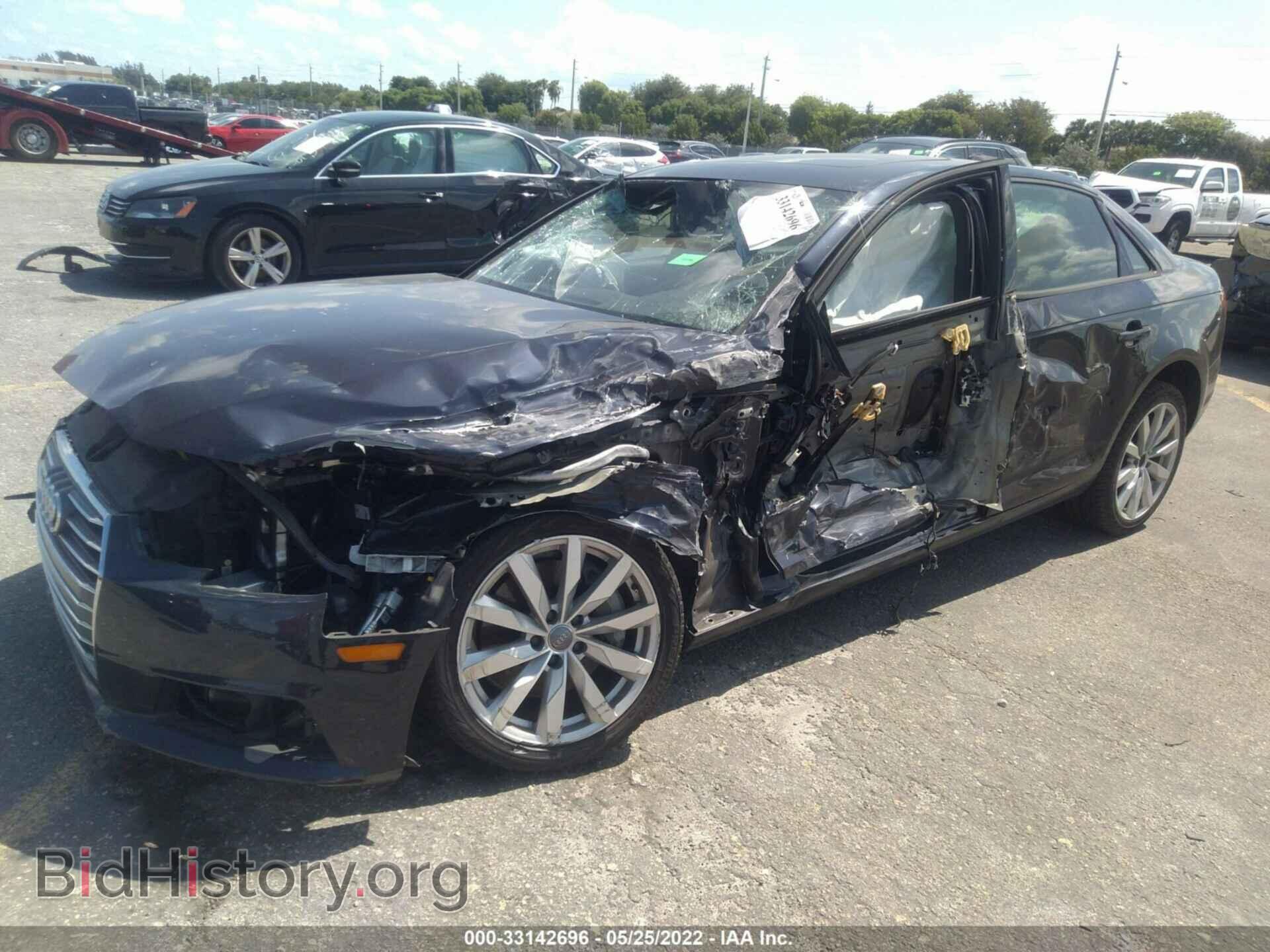2017 AUDI A4 - VIN: WAUGNAF45HN031384 - Фото 2