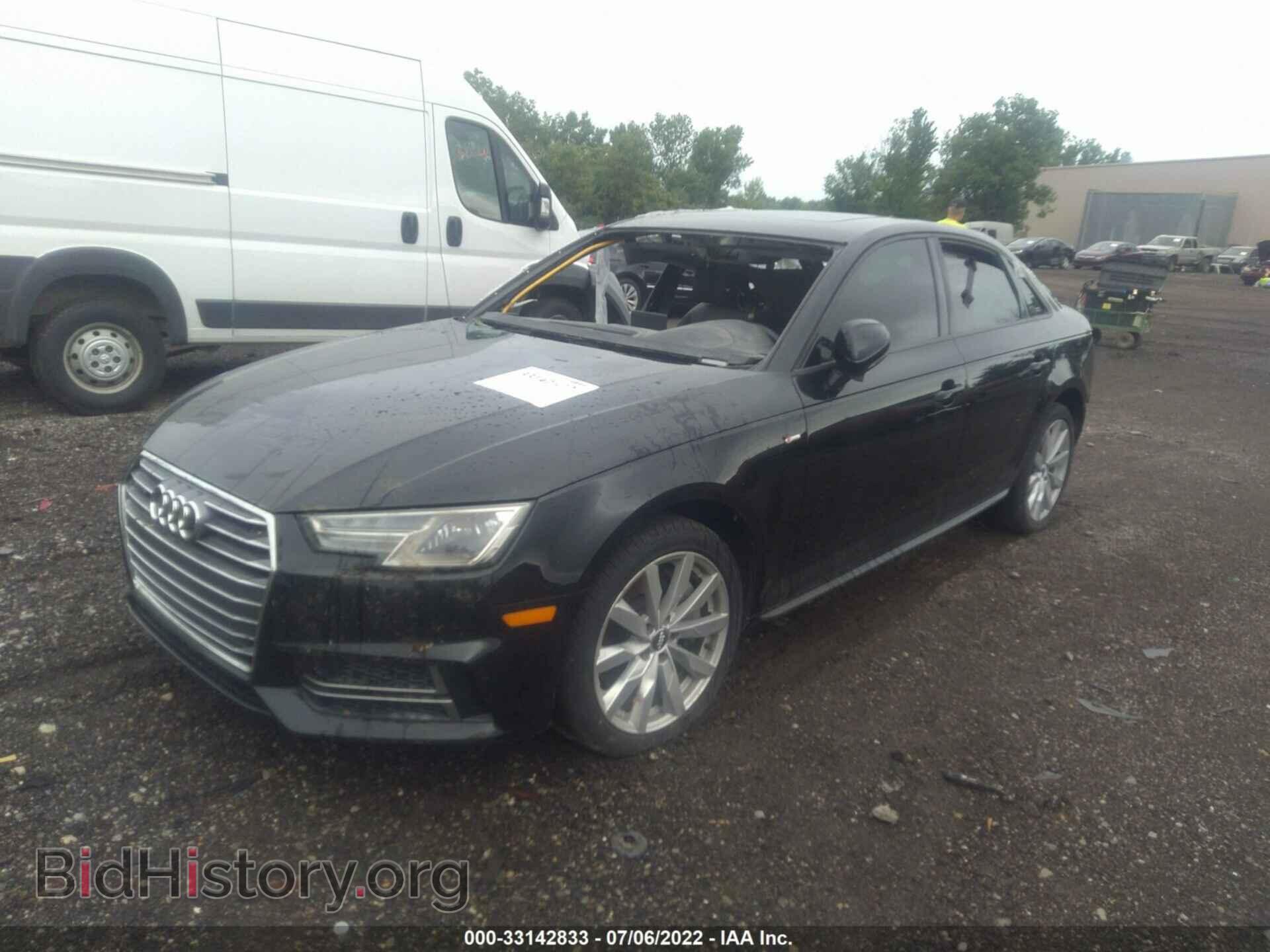 2018 AUDI A4 - VIN: WAUDNAF40JA019059 - Photo 2