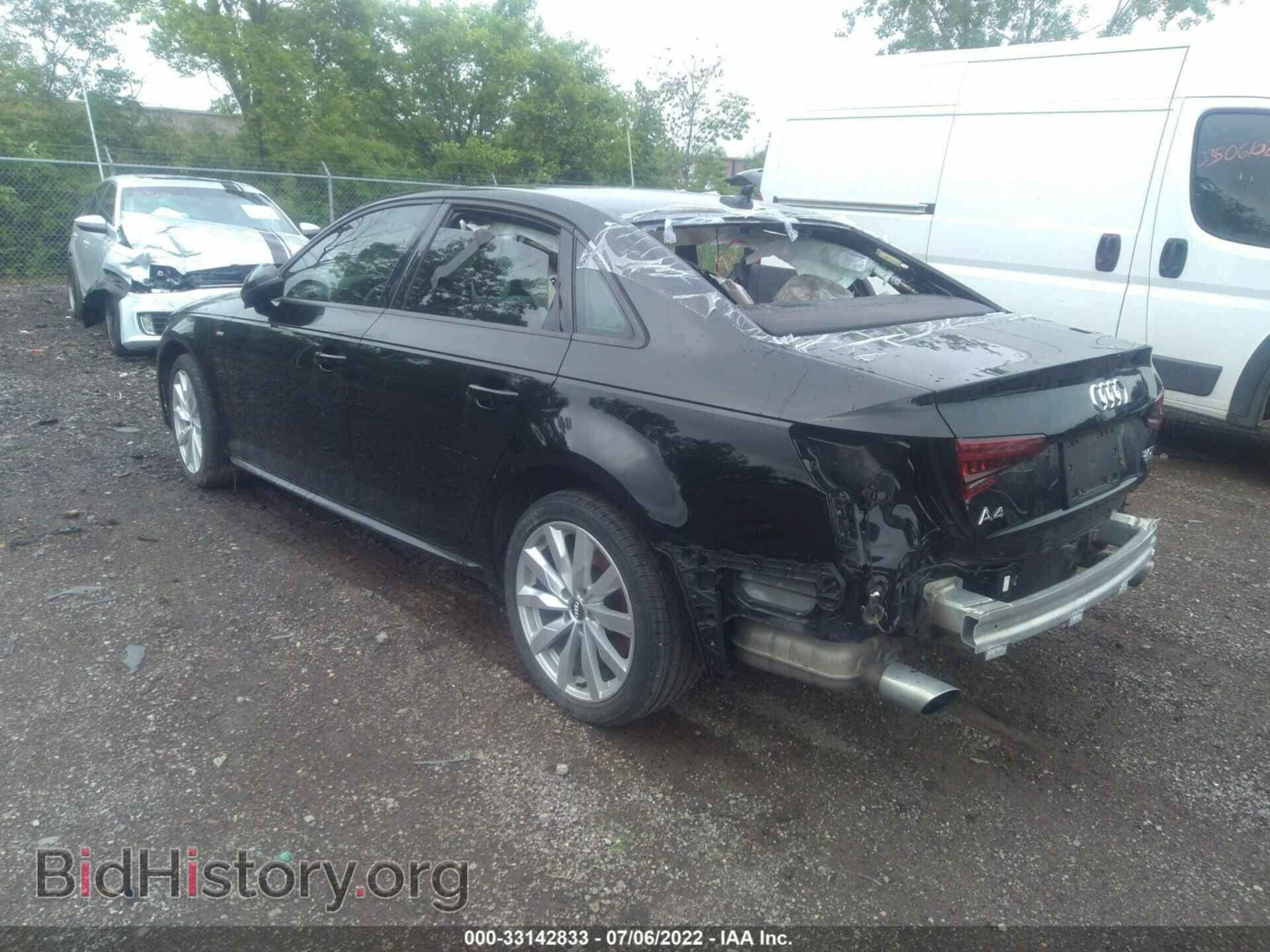 2018 AUDI A4 - VIN: WAUDNAF40JA019059 - Photo 3