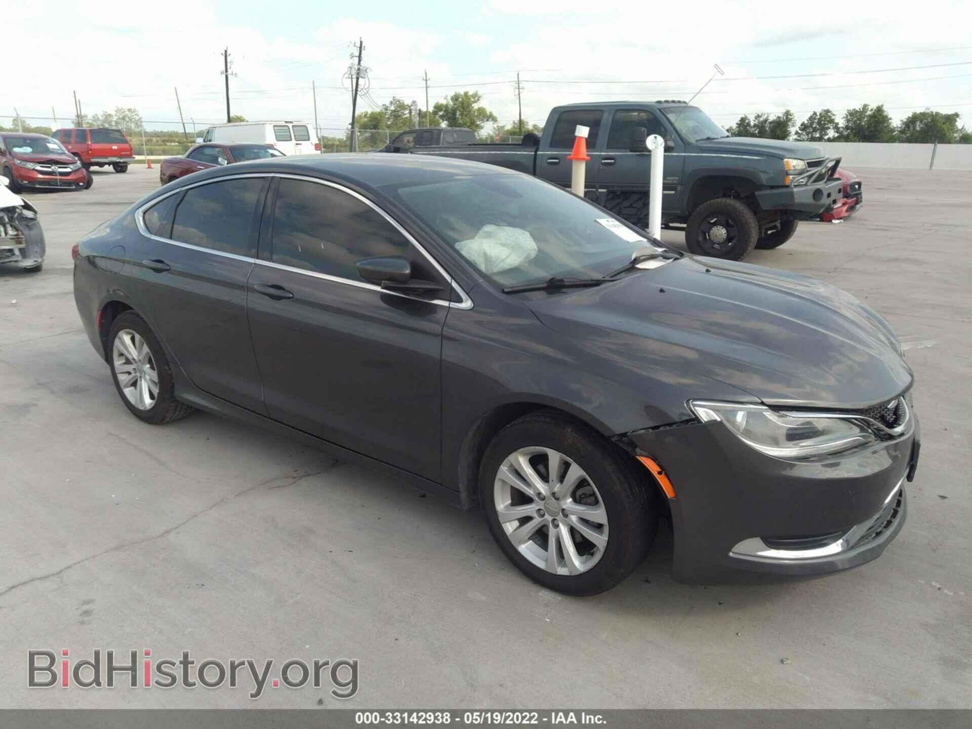 Фотография 1C3CCCAB7GN175983 - CHRYSLER 200 2016