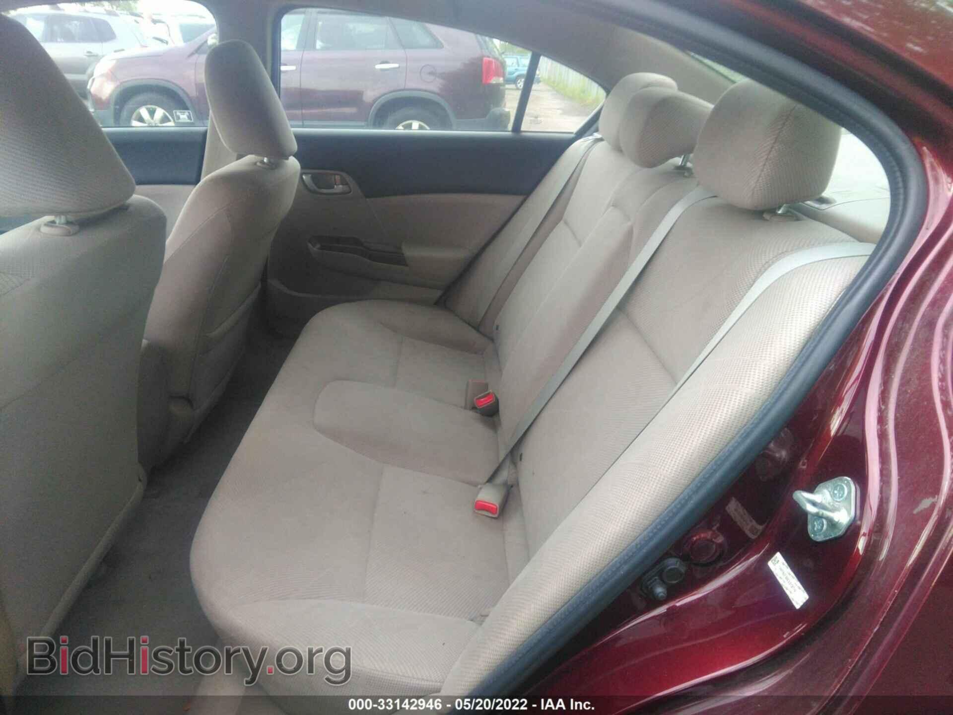 2012 HONDA CIVIC SDN - VIN: 19XFB2F50CE373716 - Фото 8