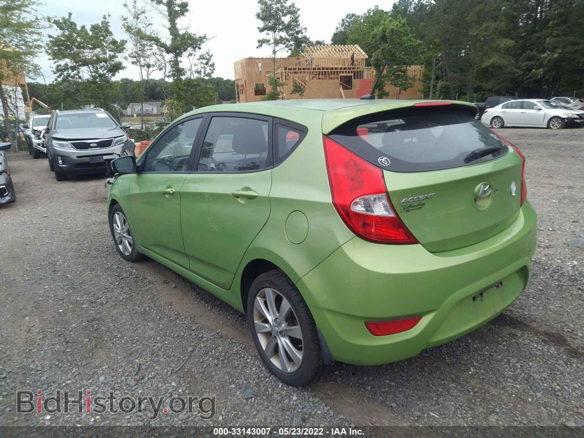 2013 HYUNDAI ACCENT - VIN: KMHCU5AE5DU089454 - Фото 3