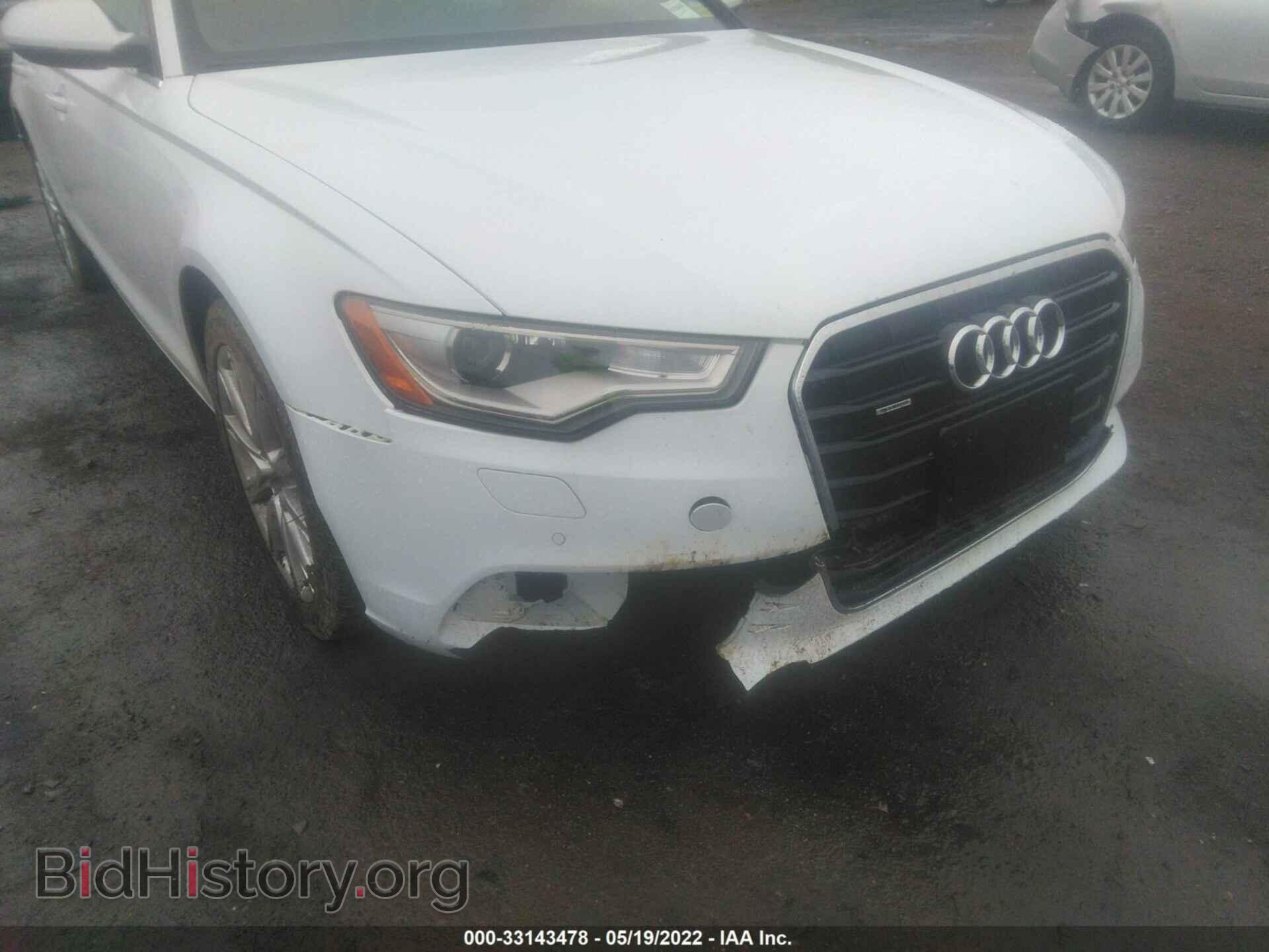 2013 AUDI A6 - VIN: WAUGFAFC4DN005972 - Фото 6