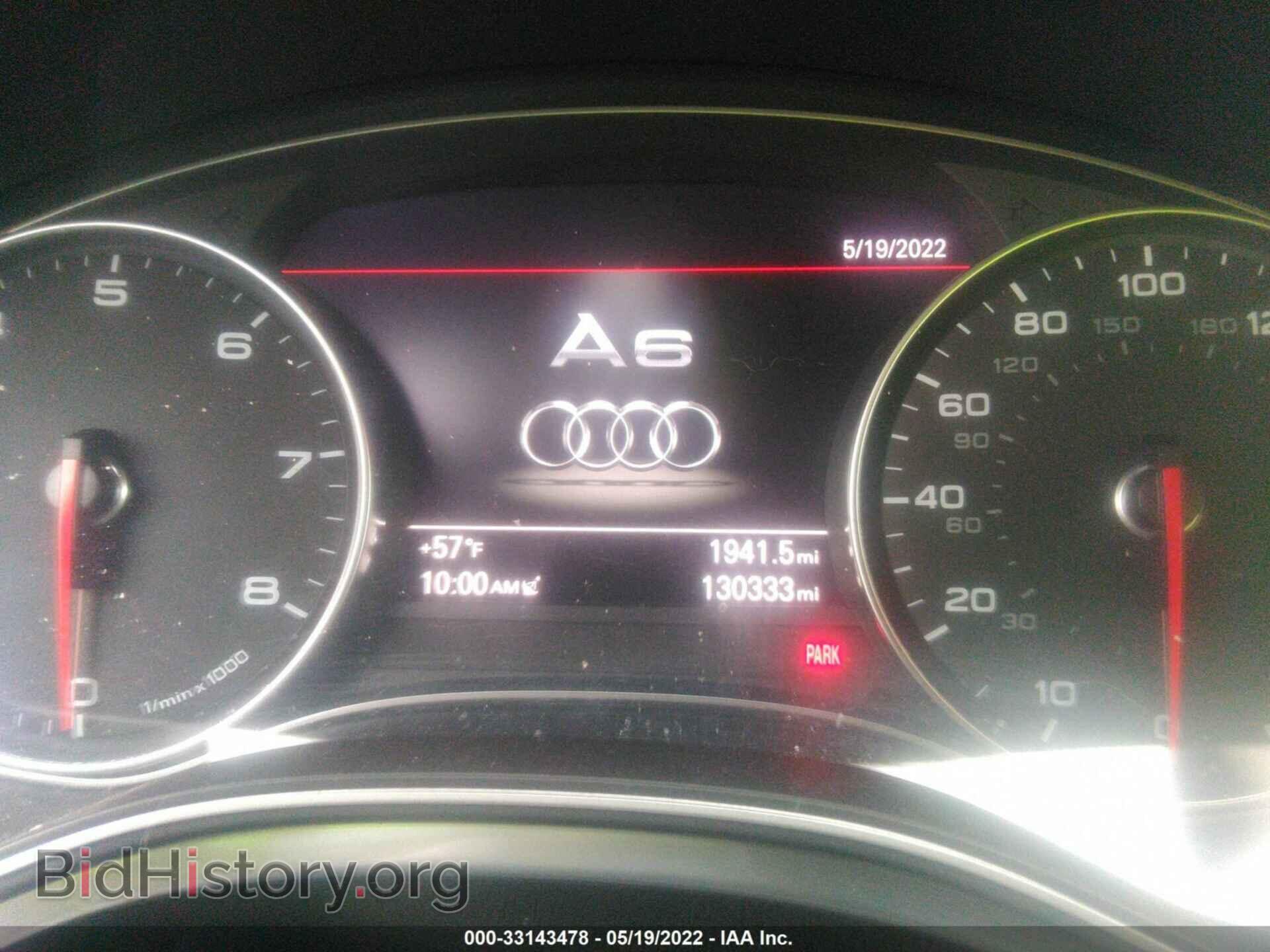 2013 AUDI A6 - VIN: WAUGFAFC4DN005972 - Фото 7