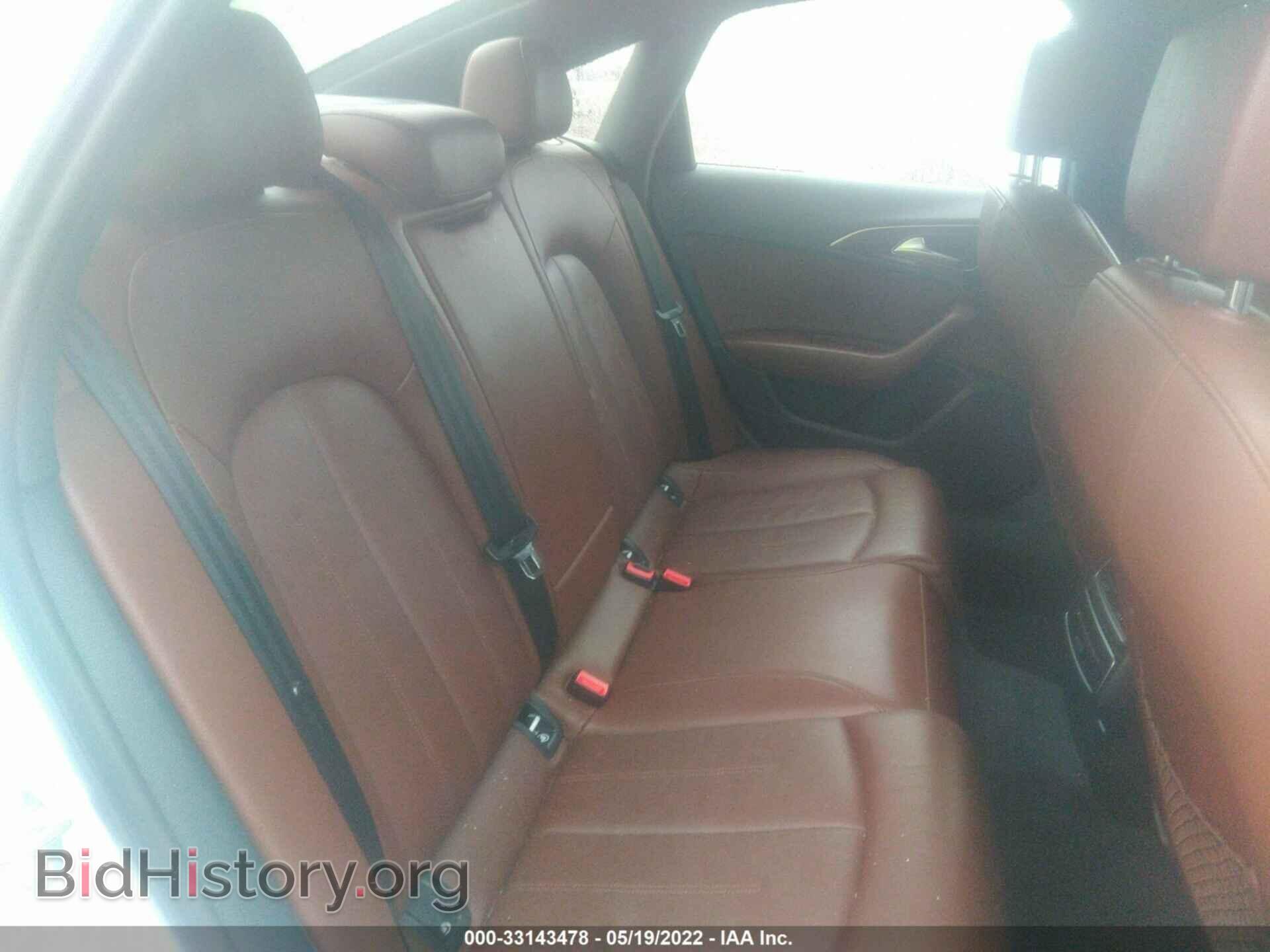 2013 AUDI A6 - VIN: WAUGFAFC4DN005972 - Фото 8