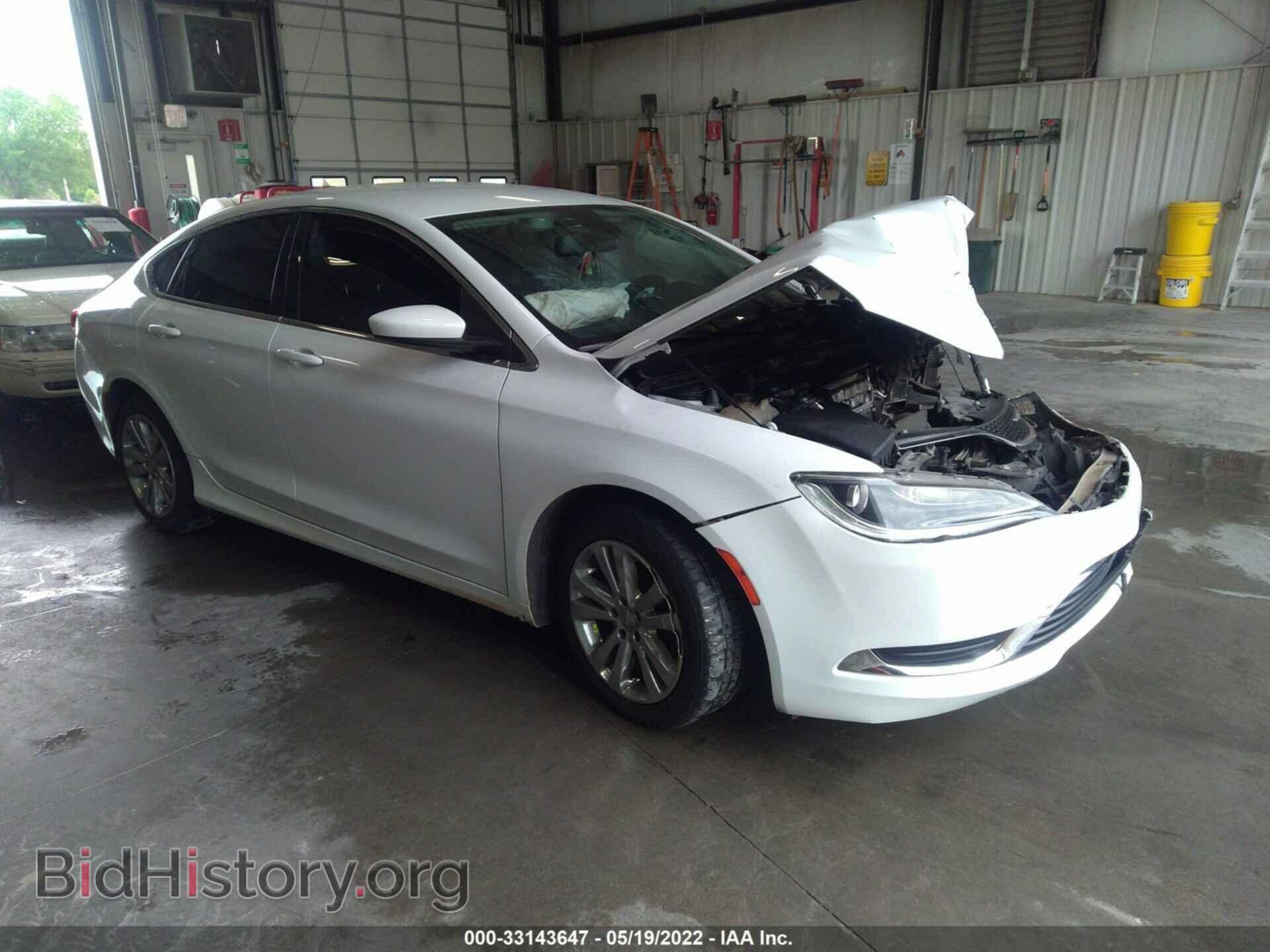 Фотография 1C3CCCAB5FN667216 - CHRYSLER 200 2015