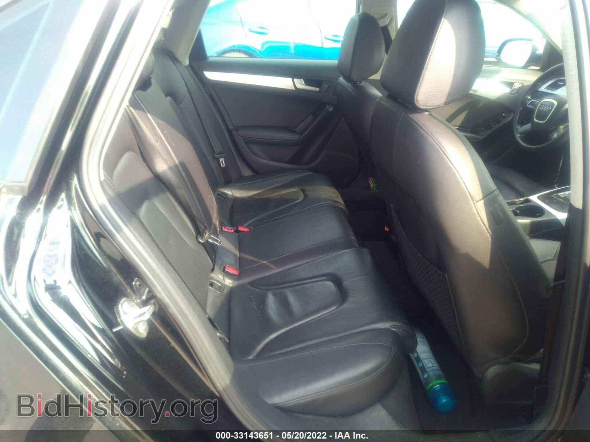 2012 AUDI A4 - VIN: WAUBFAFL7CA087390 - Фото 8