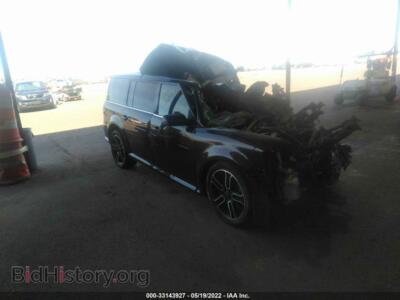 2013 Ford FLEX SEL, черный — VIN 2FMGK5C82DBD31749, IAAI