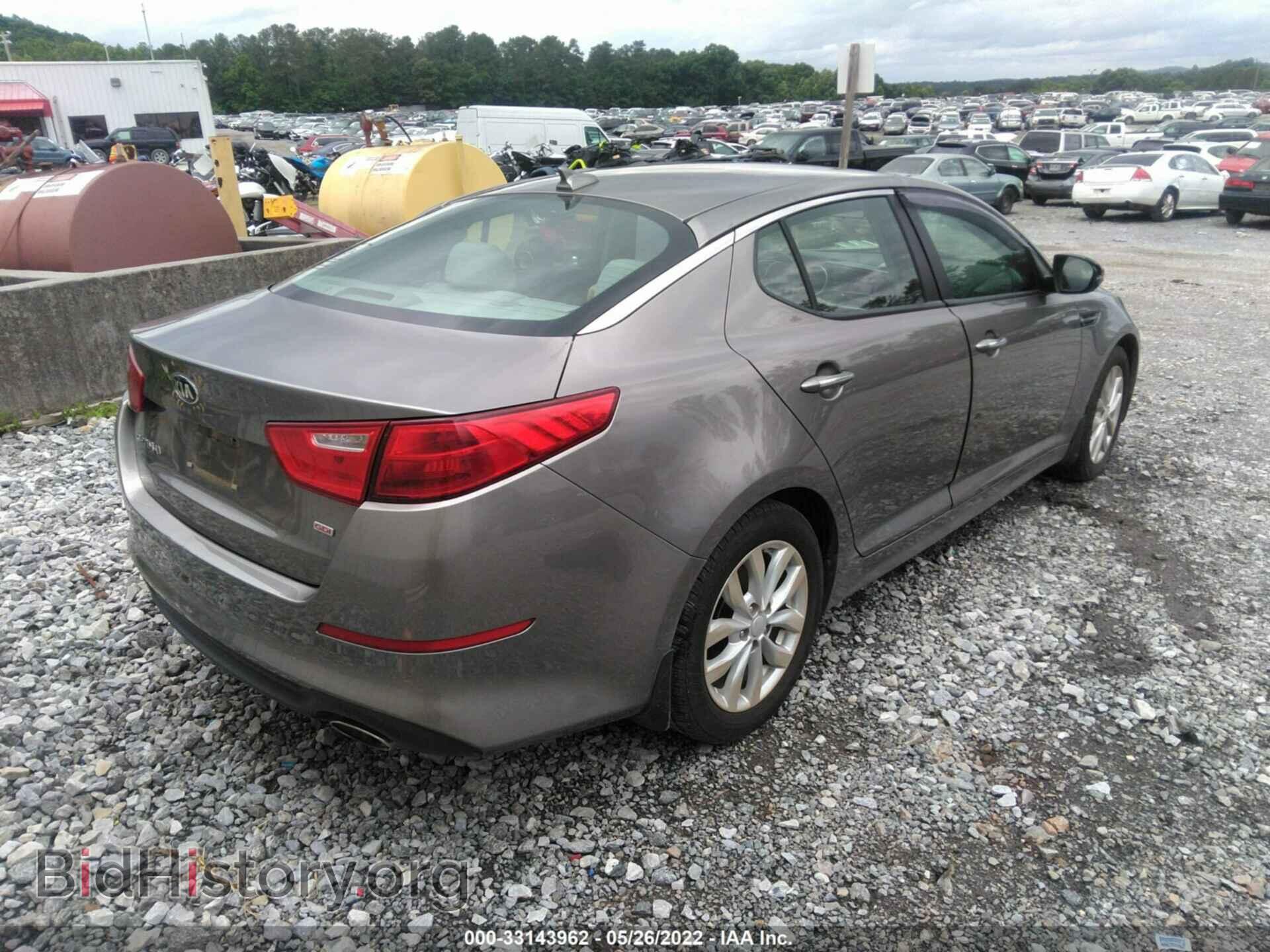 2015 KIA OPTIMA - VIN: 5XXGM4A77FG443002 - Фото 4