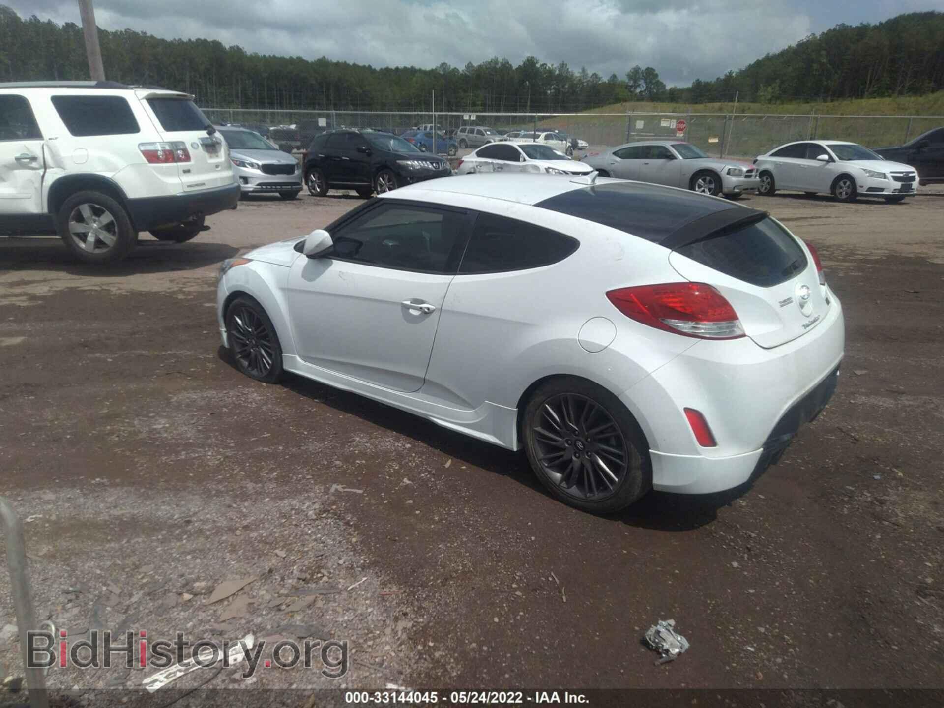 2013 HYUNDAI VELOSTER - VIN: KMHTC6AD6DU157194 - Фото 3