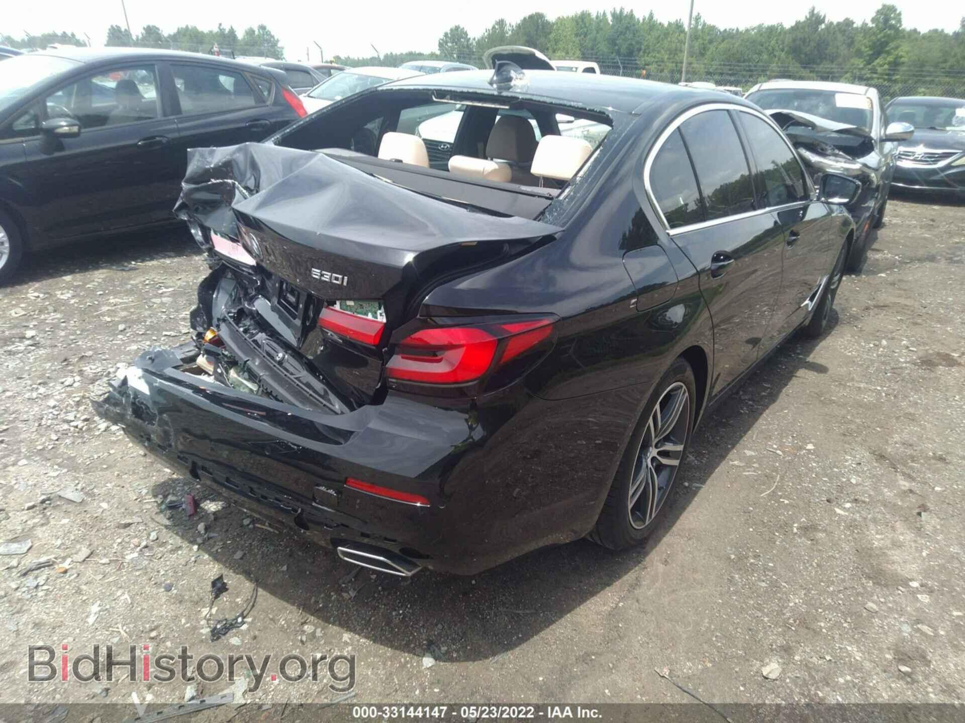 2021 BMW 5 SERIES - VIN: WBA53BH03MCF06701 - Фото 4