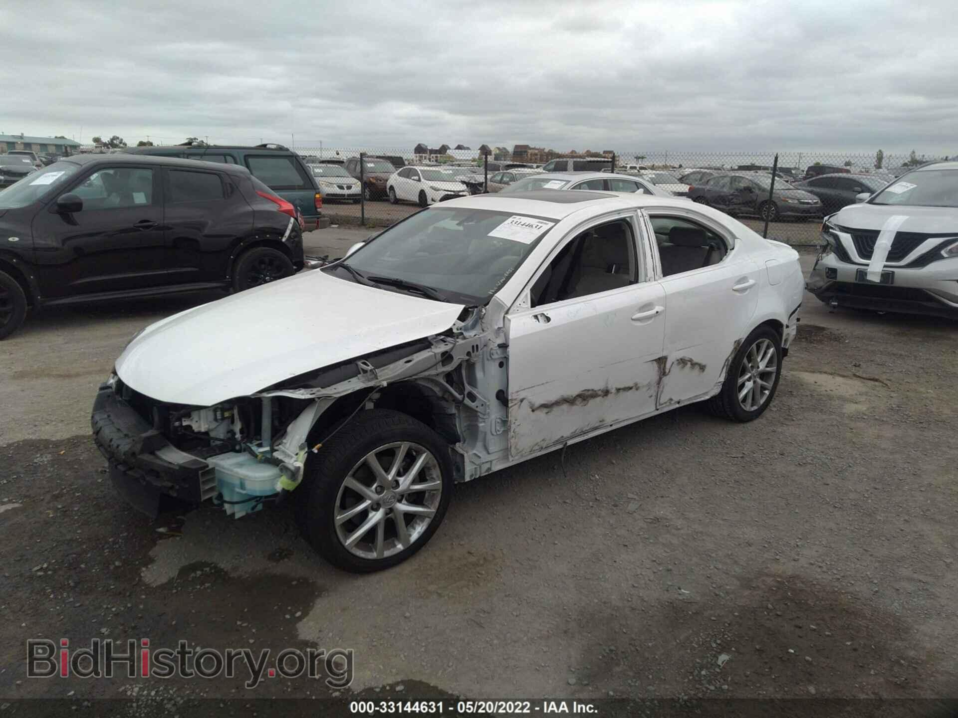 2012 LEXUS IS 250 - VIN: JTHBF5C23C5183630 - Фото 2