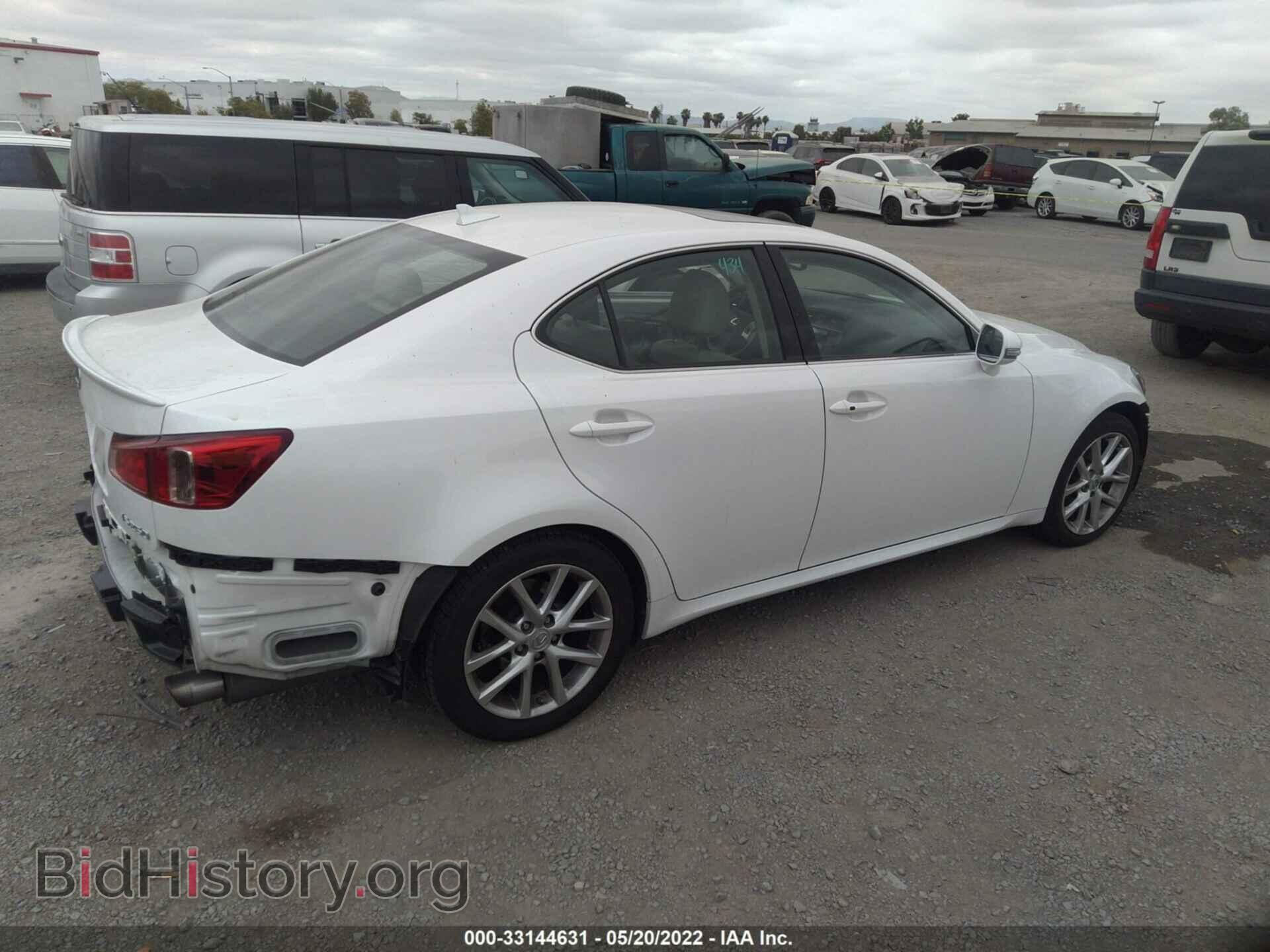 2012 LEXUS IS 250 - VIN: JTHBF5C23C5183630 - Фото 4